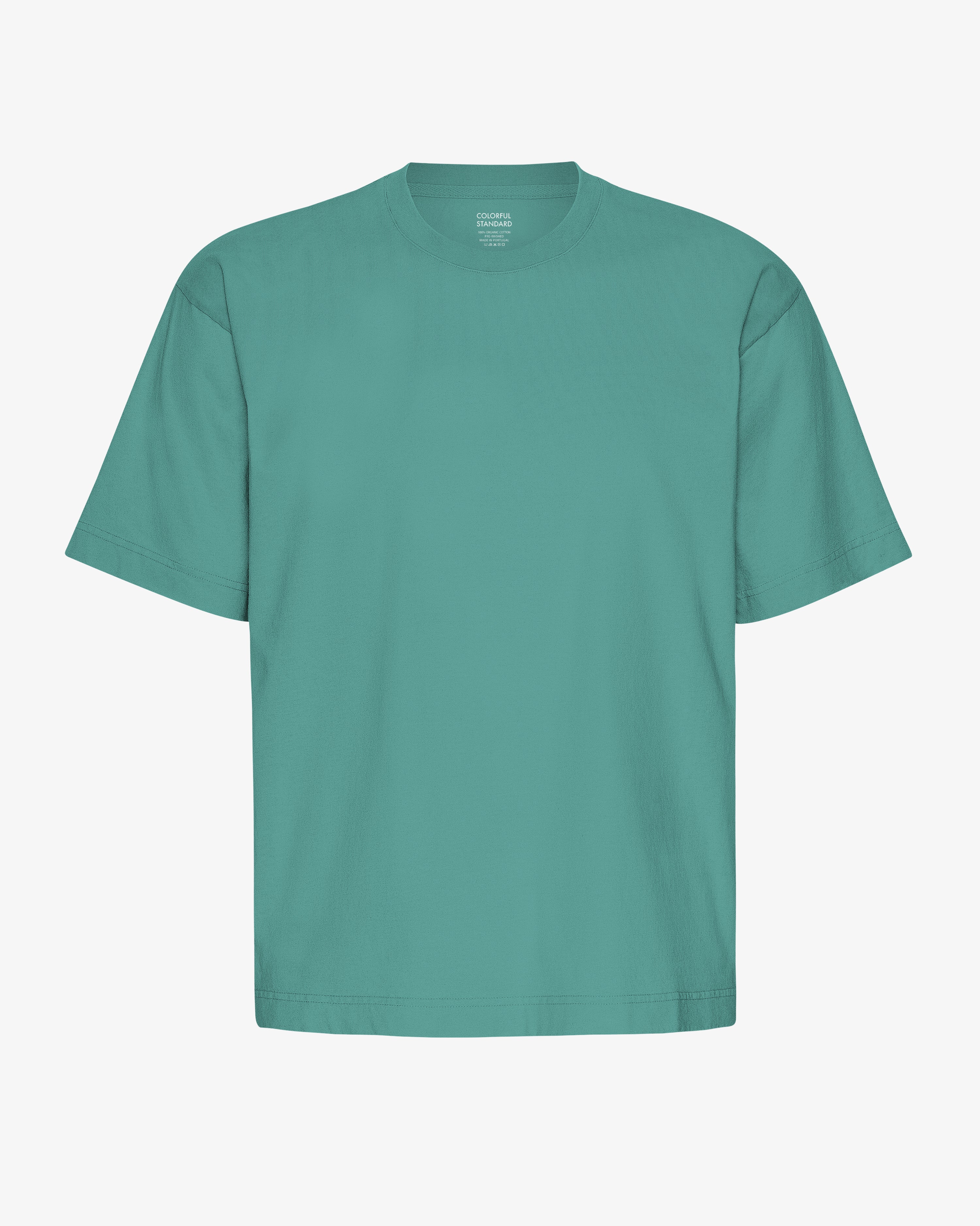 Oversized Organic T-Shirt - Pine Green