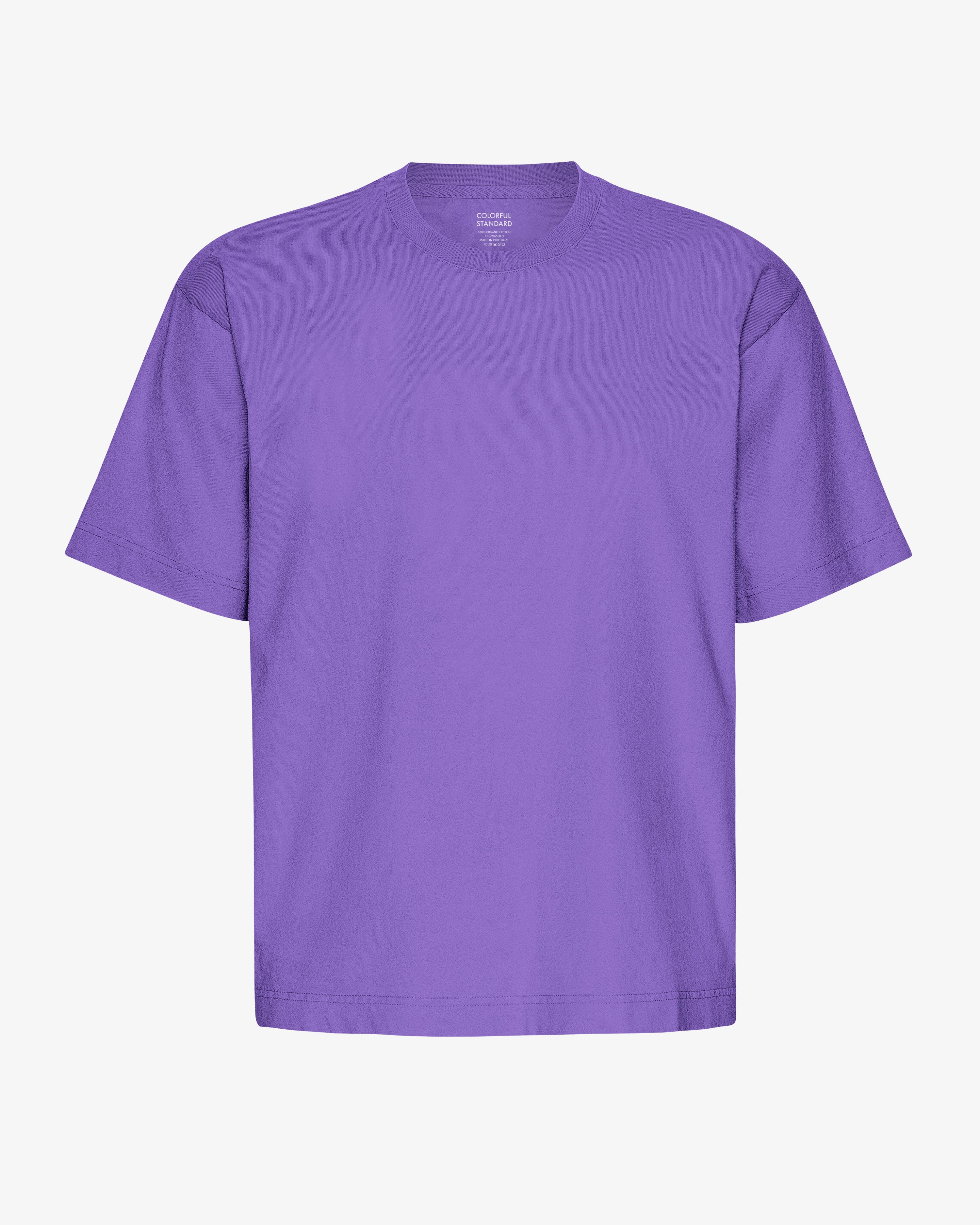 Oversized Organic T-Shirt - Ultra Violet