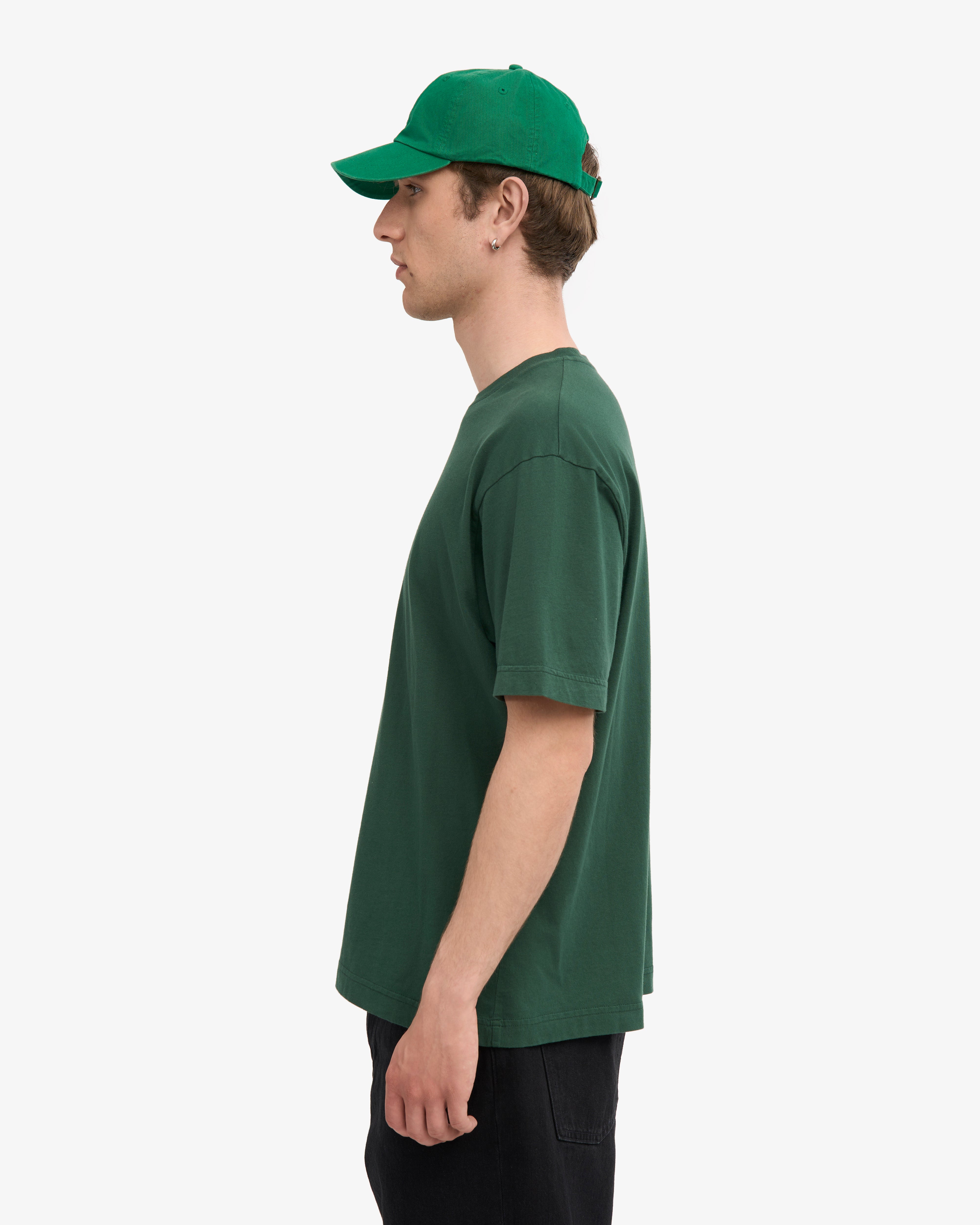 Oversized Organic T-Shirt - Emerald Green