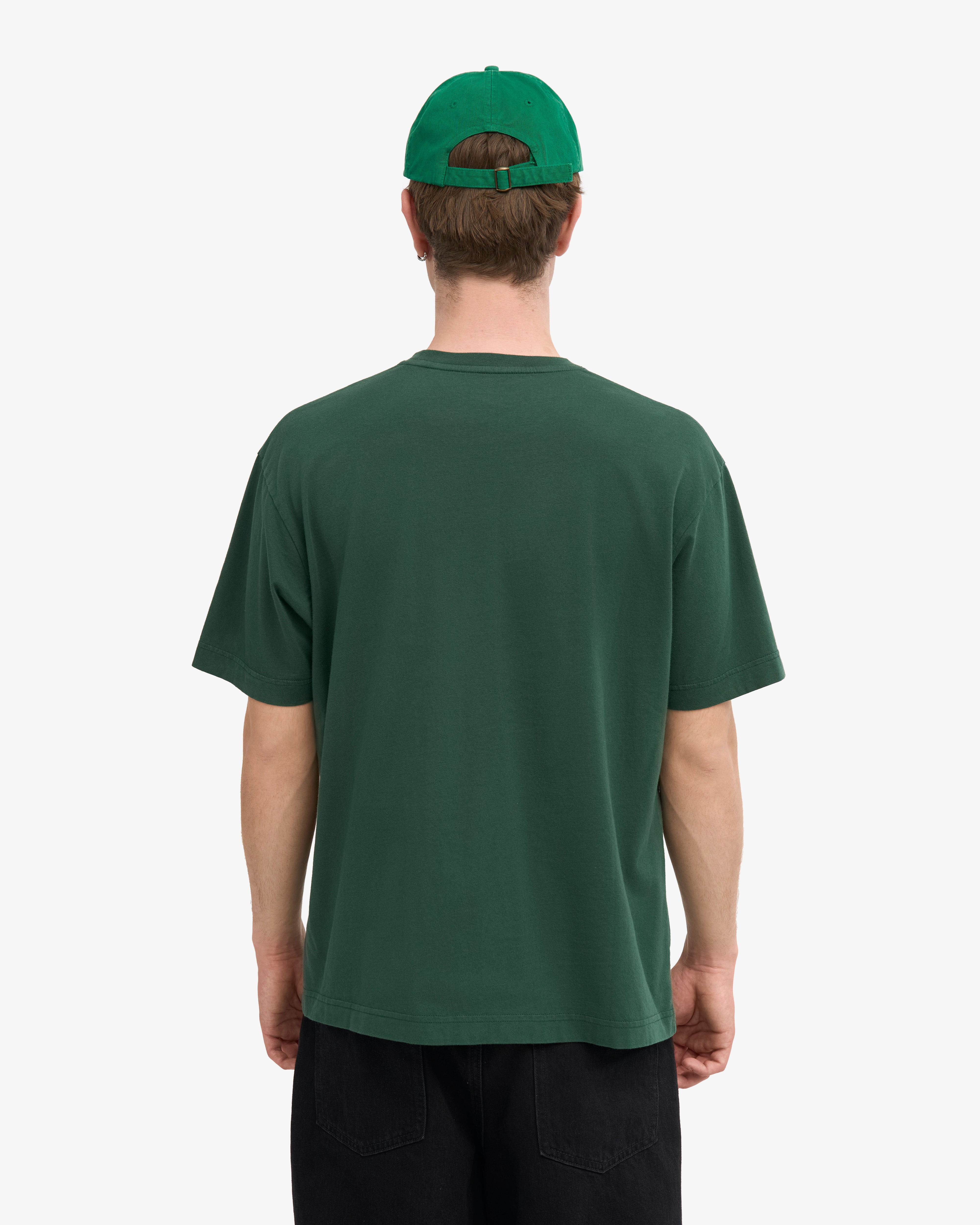 Oversized Organic T-Shirt - Emerald Green