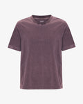 Oversized Organic T-Shirt - Faded Grape