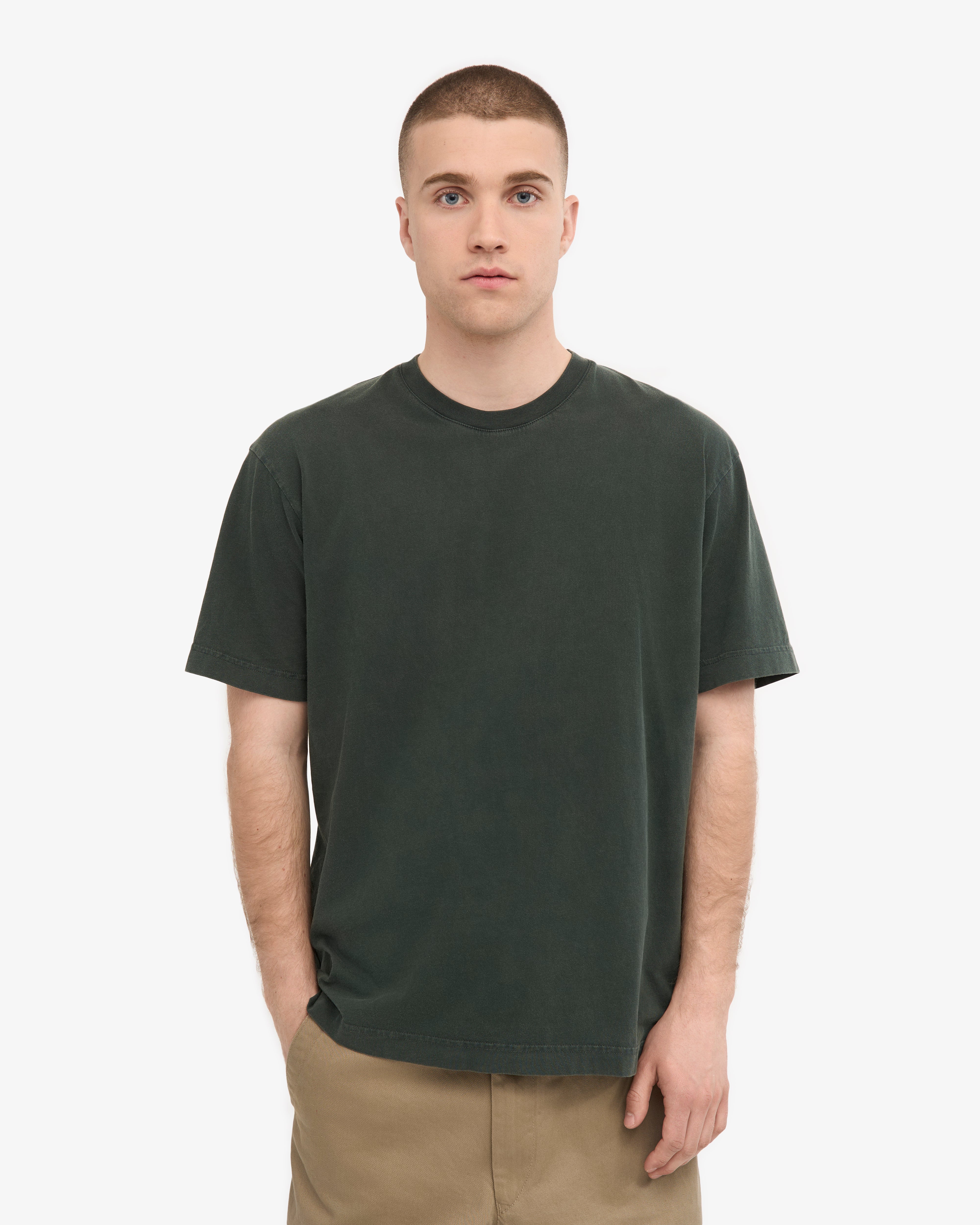 Oversized Organic T-Shirt - Midnight Forest