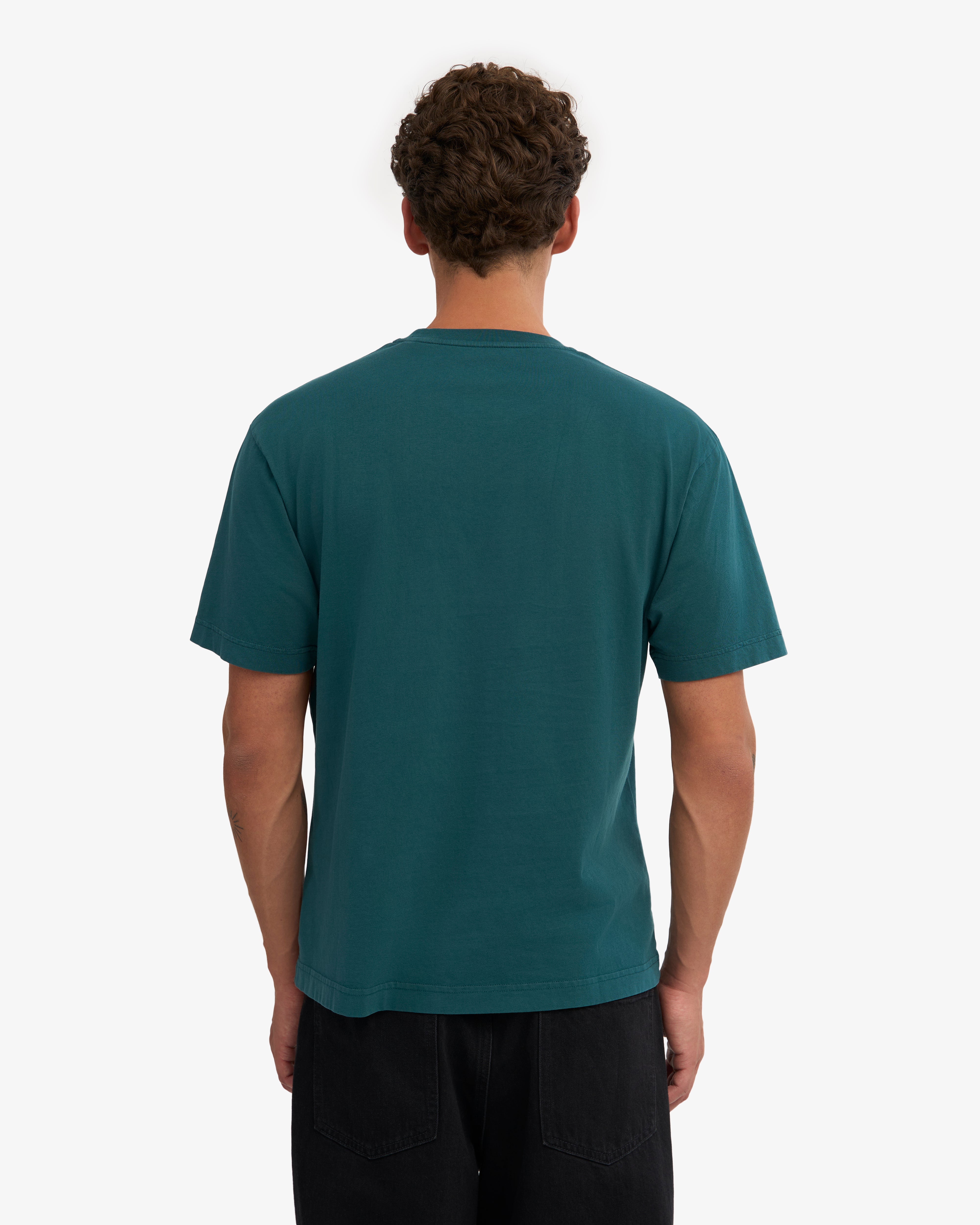 Oversized Organic T-Shirt - Ocean Green