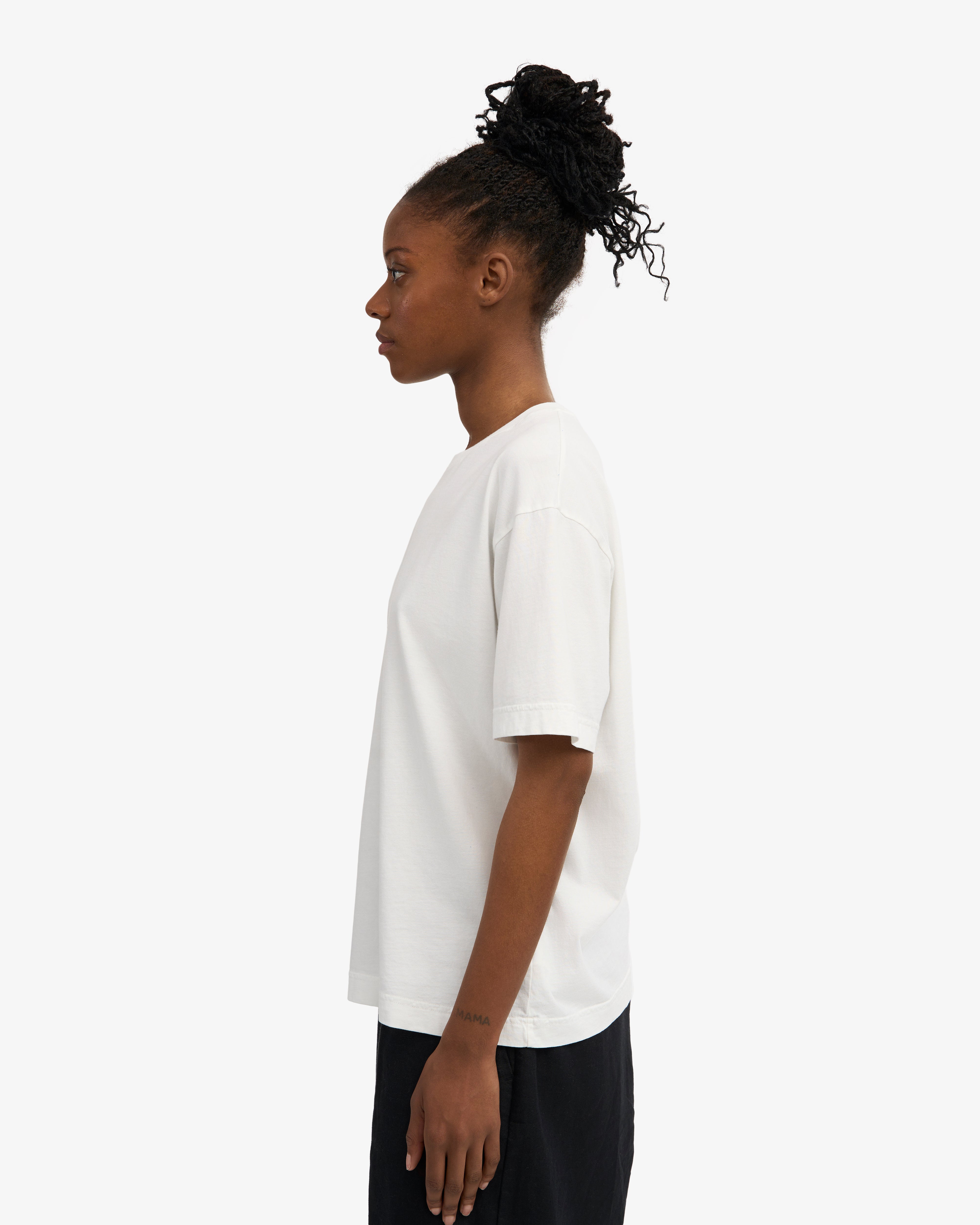 Oversized Organic T-Shirt - Optical White