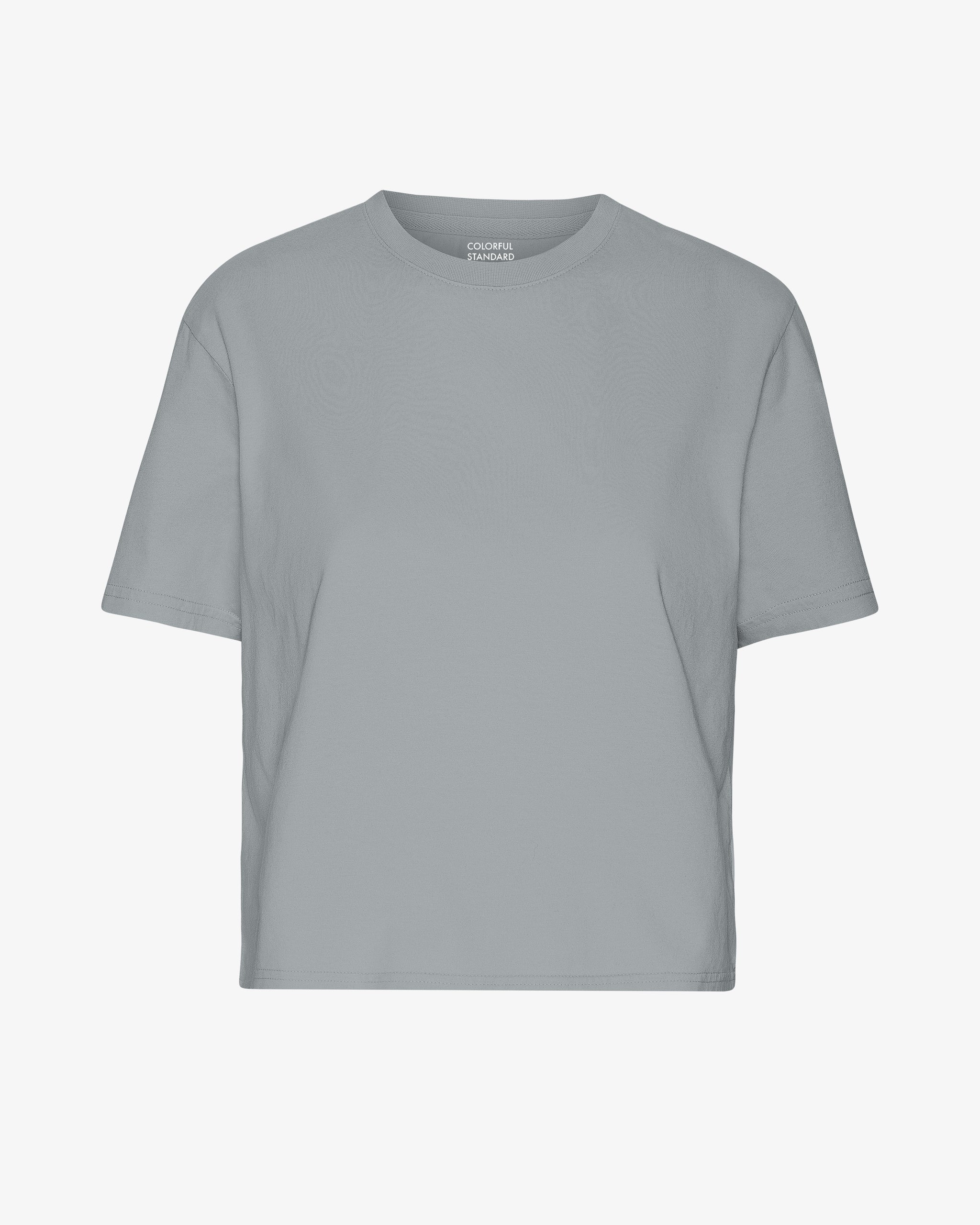 boxy tee blue stripe