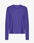 Women Organic LS T-Shirt - Ultra Violet