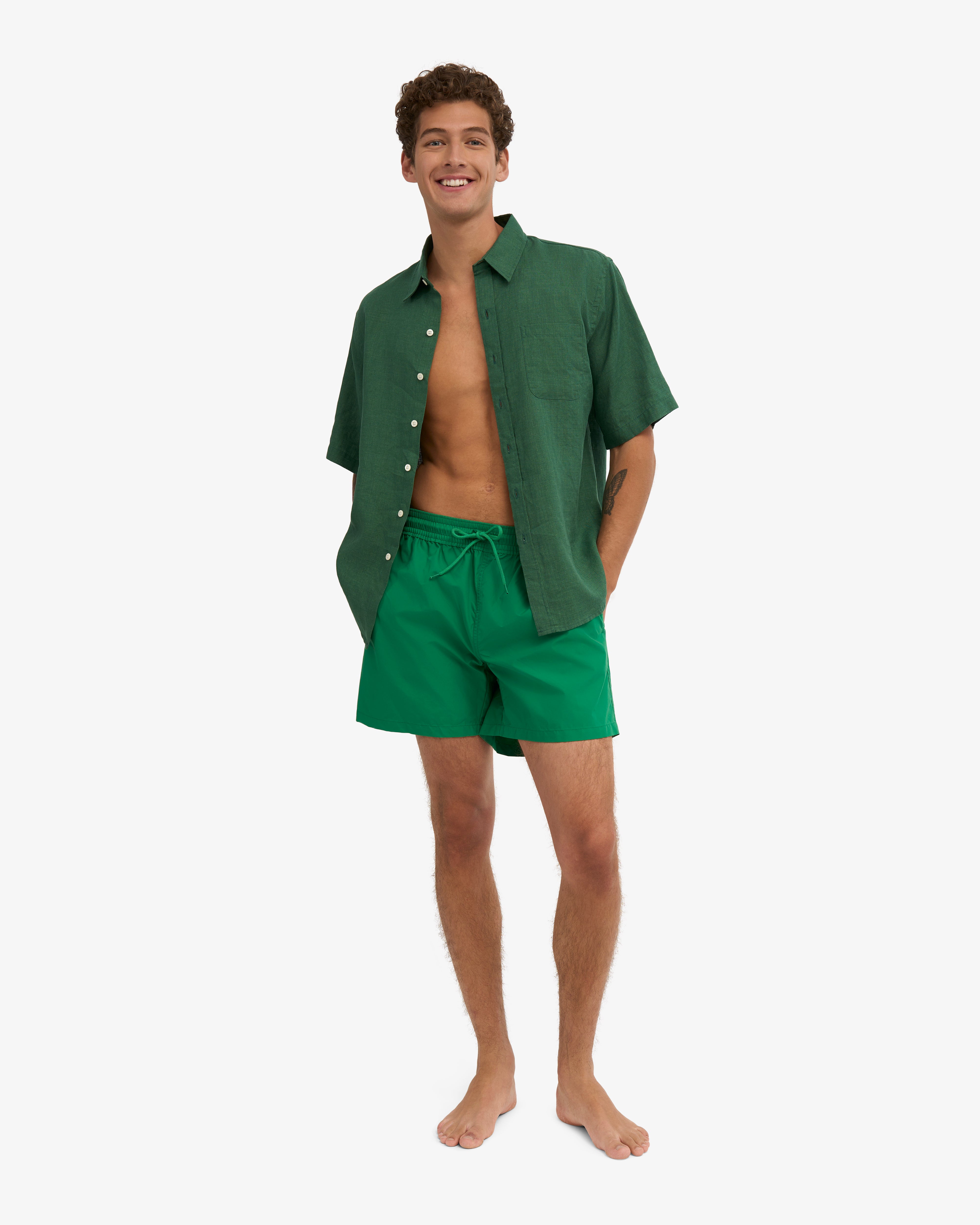 Classic Swim Shorts - Kelly Green