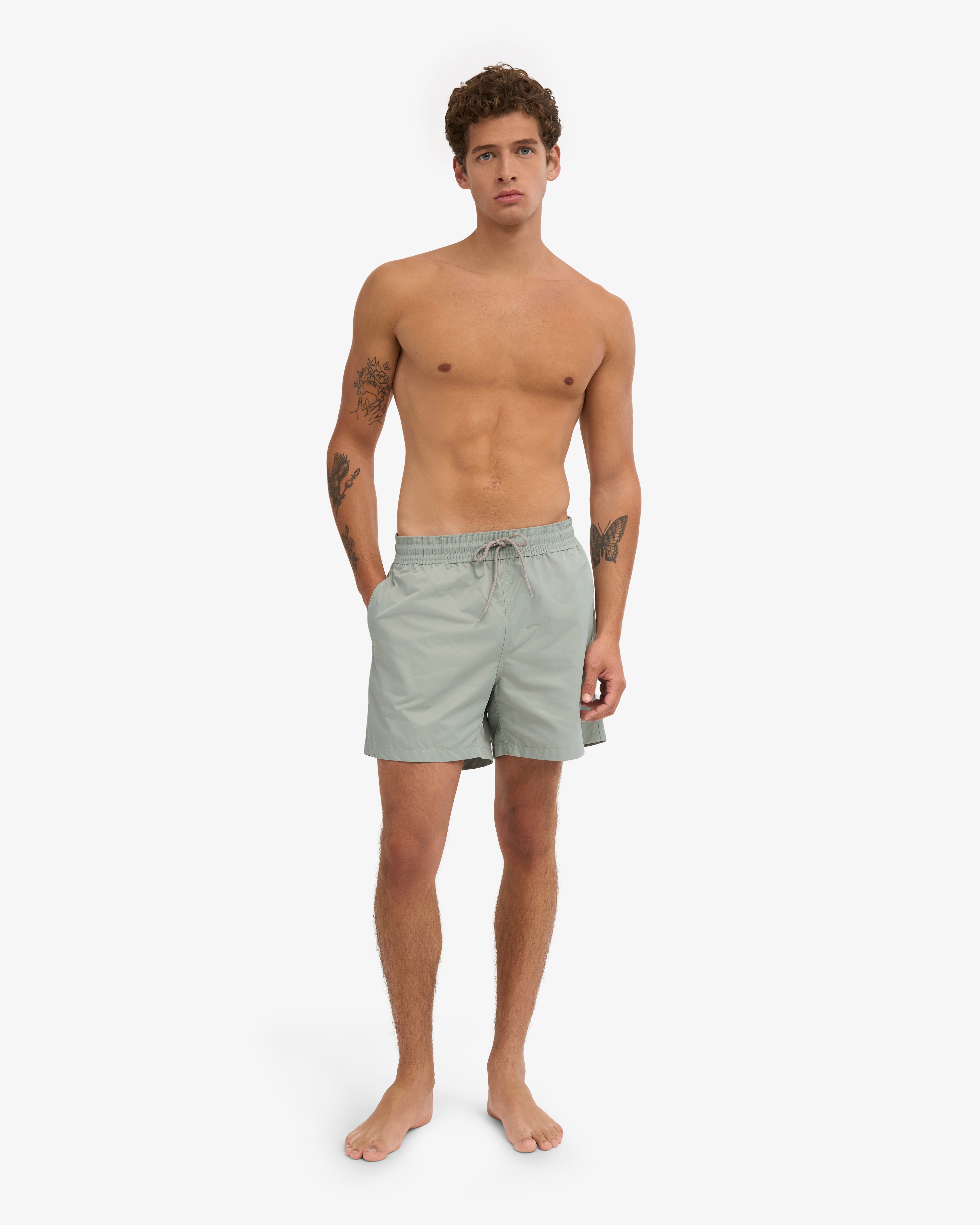 Classic Swim Shorts - Steel Blue