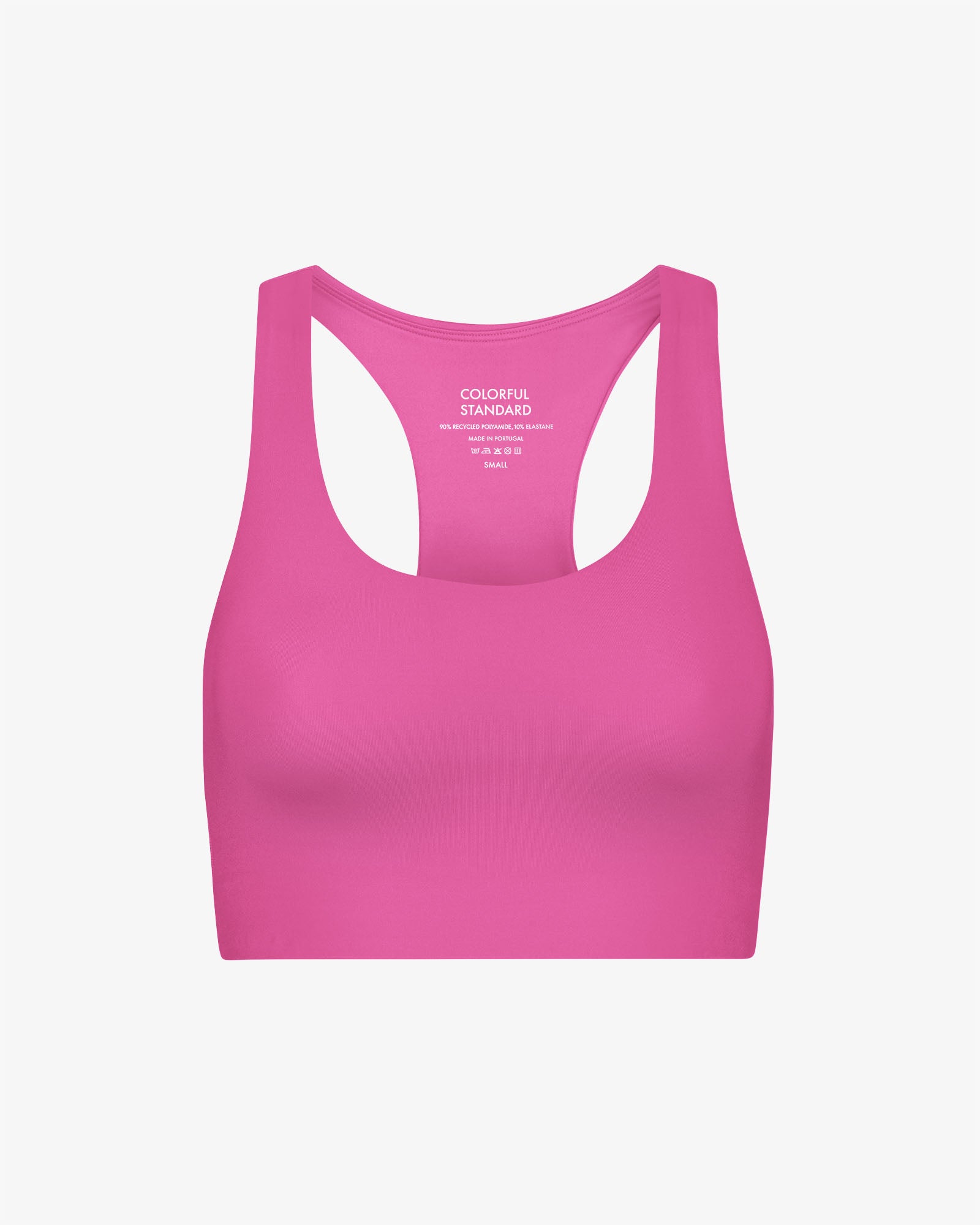 Active Cropped Bra - Bubblegum Pink