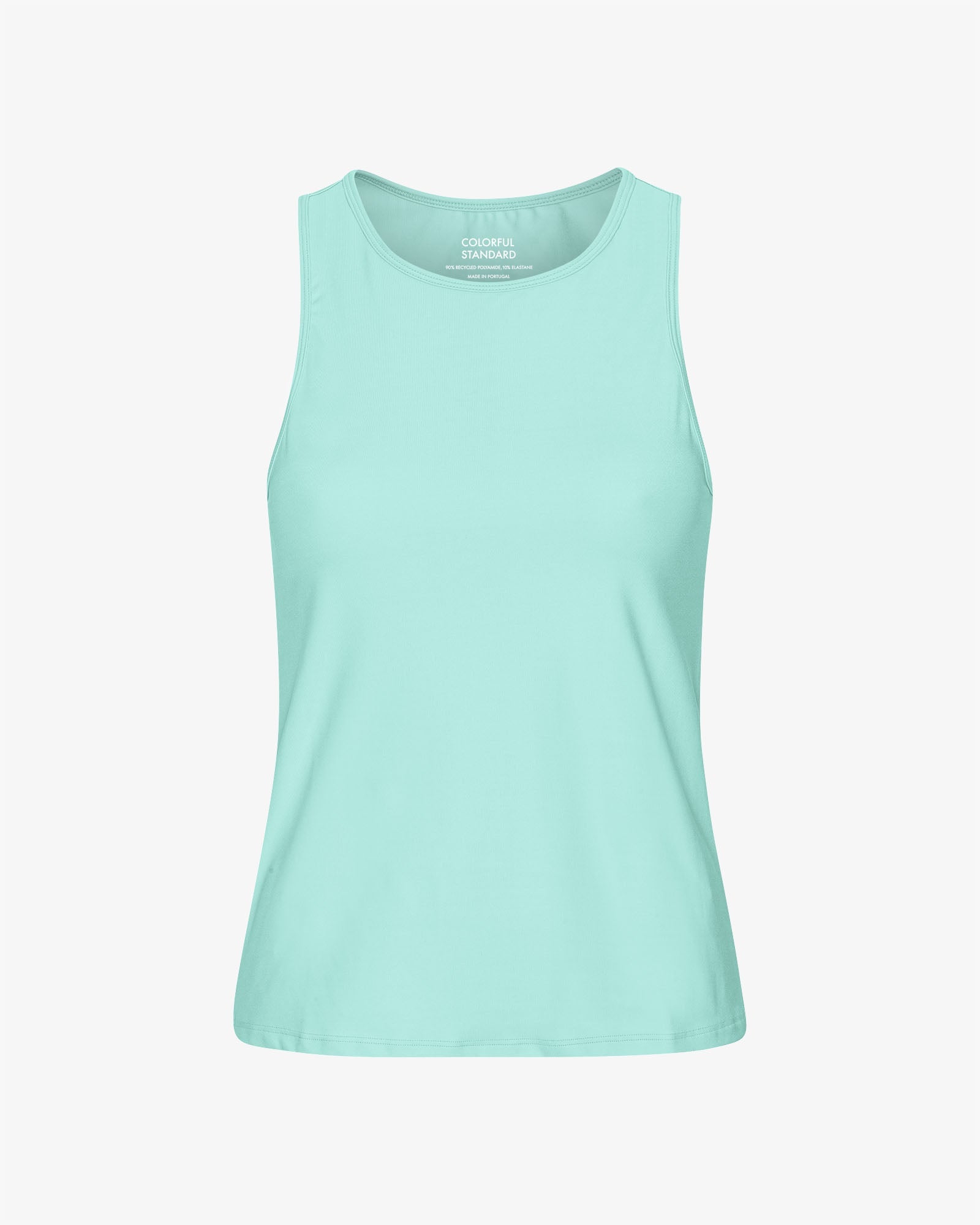 Colorful Standard Active Tank Top Teal Blue Front