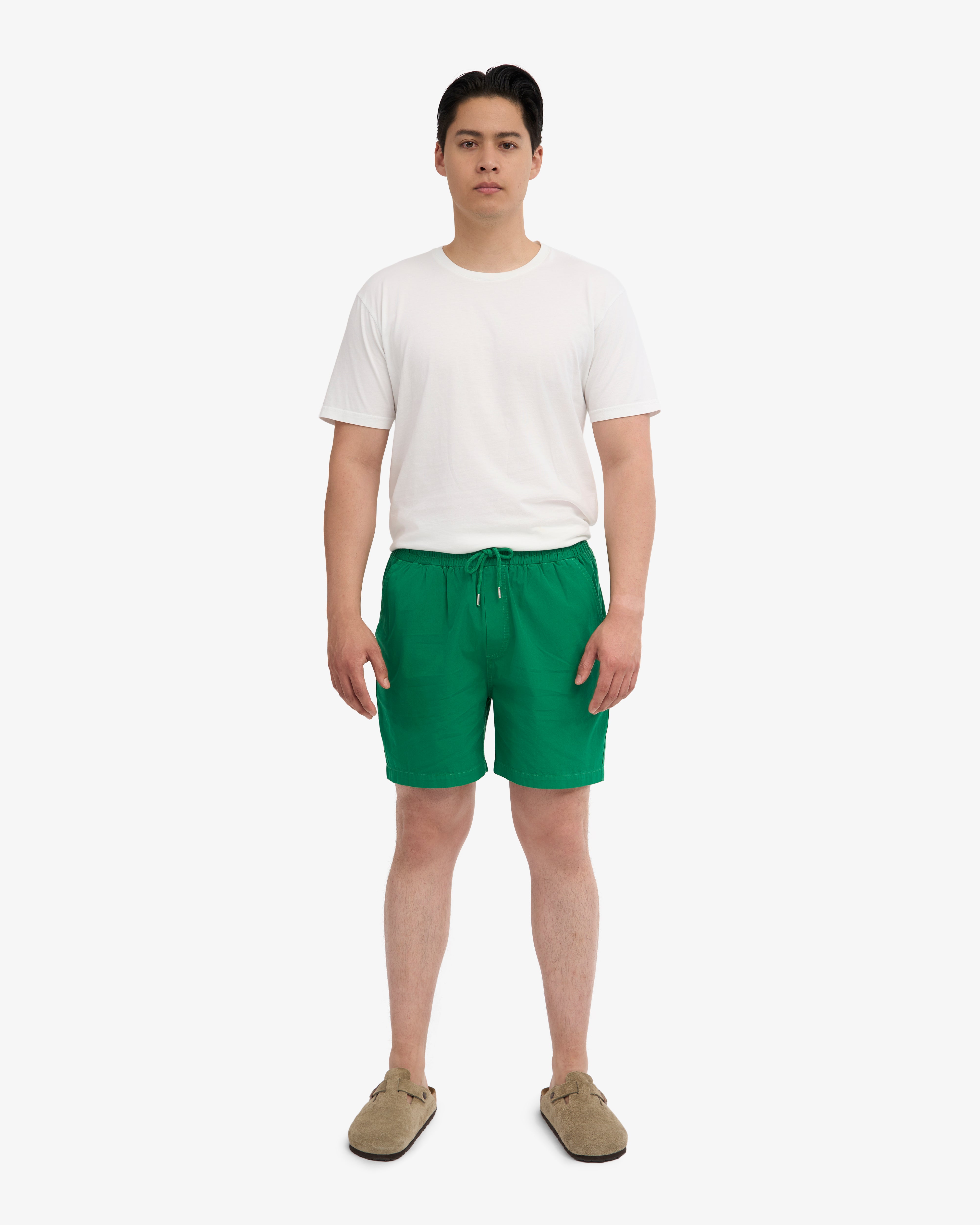 Organic Twill Shorts - Kelly Green