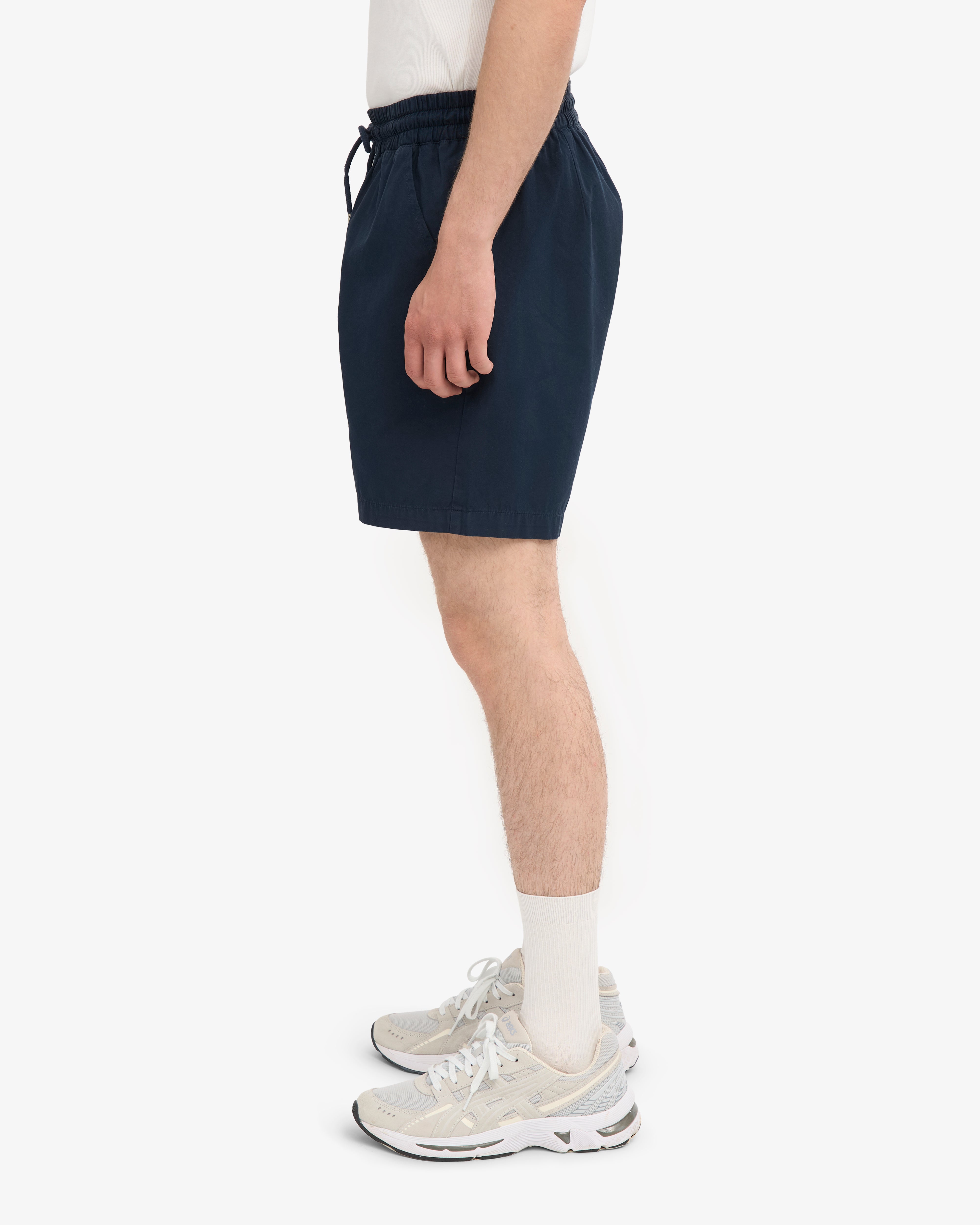 Organic Twill Shorts - Navy Blue