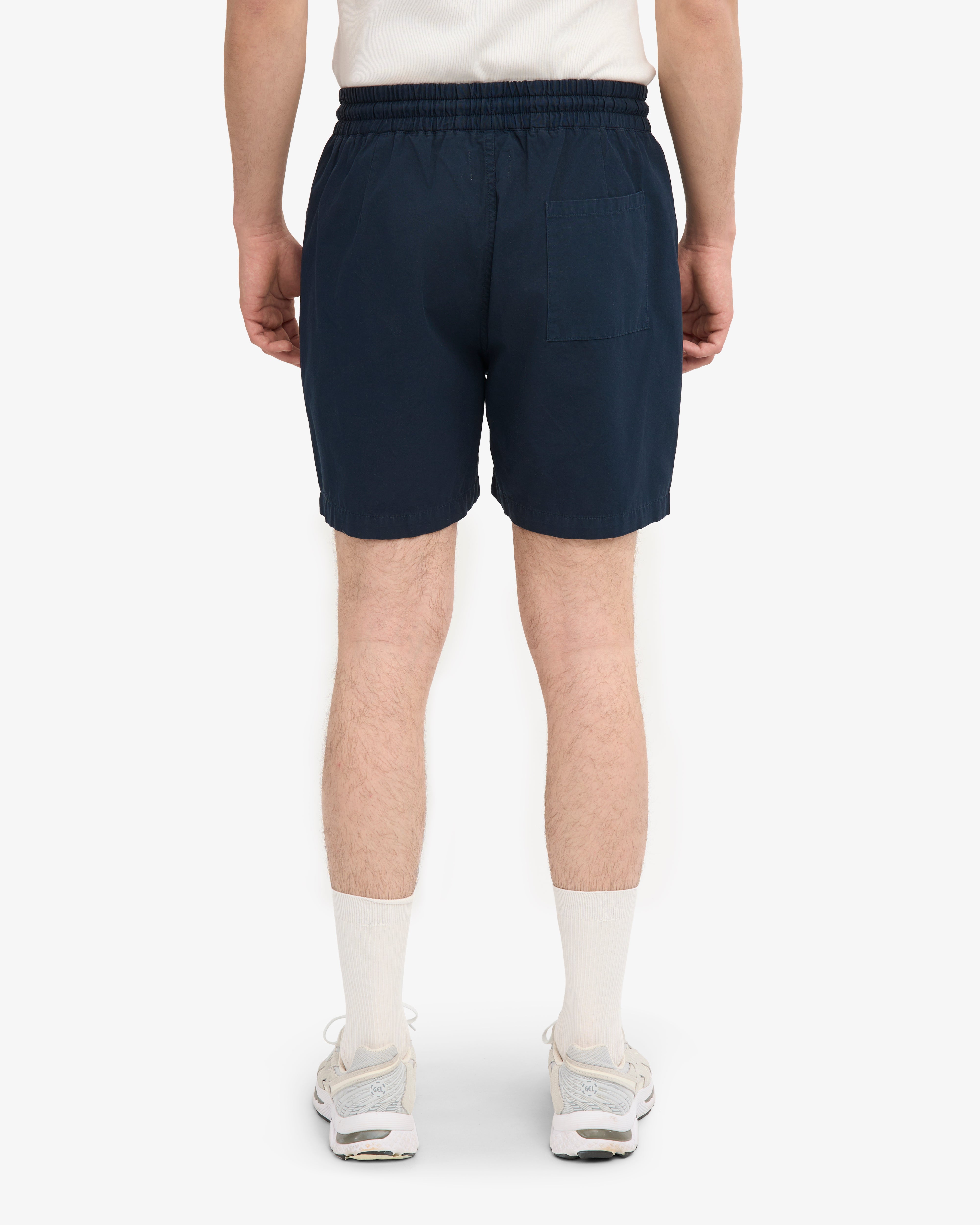 Organic Twill Shorts - Navy Blue