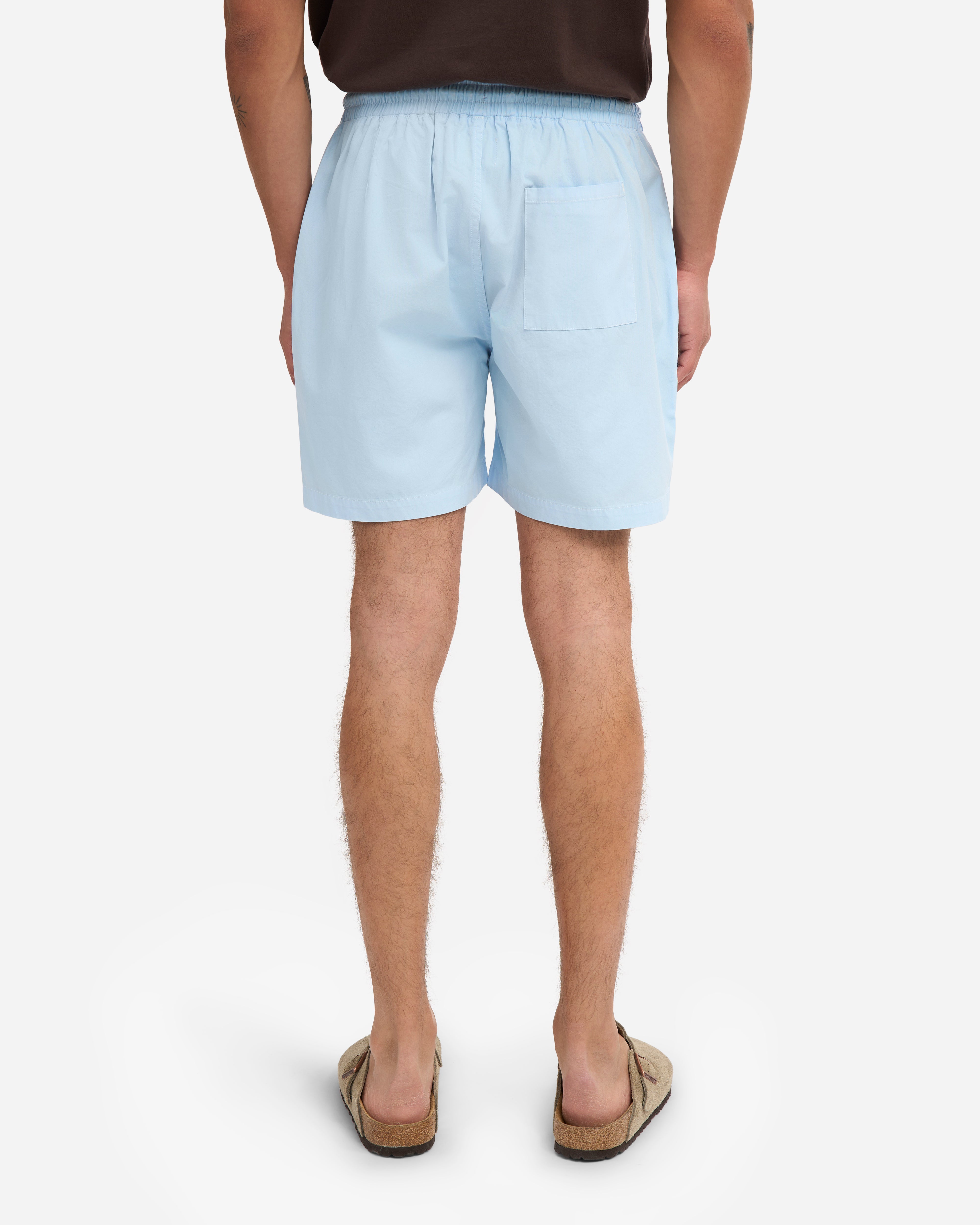 Organic Twill Shorts - Polar Blue