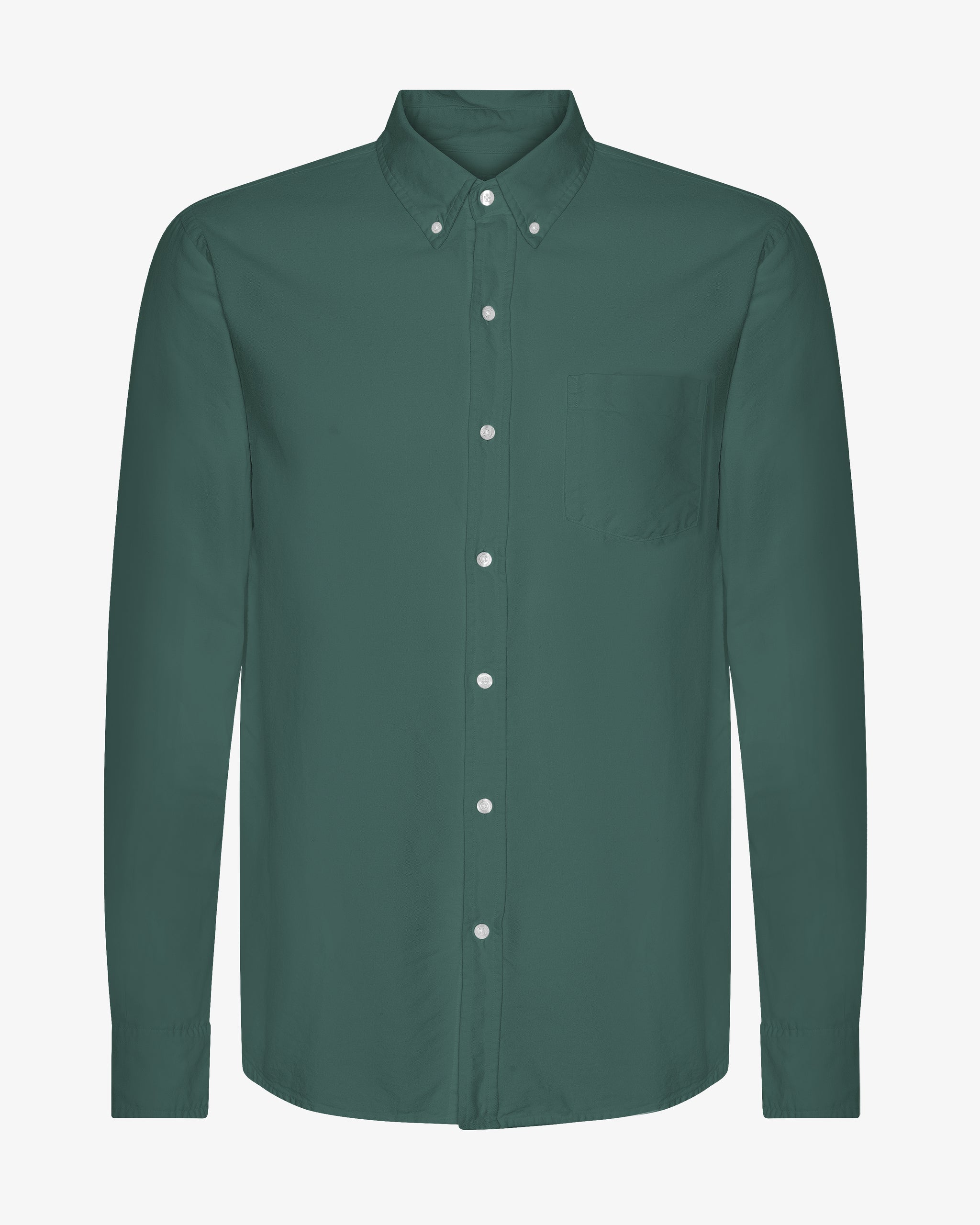 Organic Button Down Shirt - Emerald Green Colorful Standard Organic Button Down Shirt - Emerald Green Colorful Standard