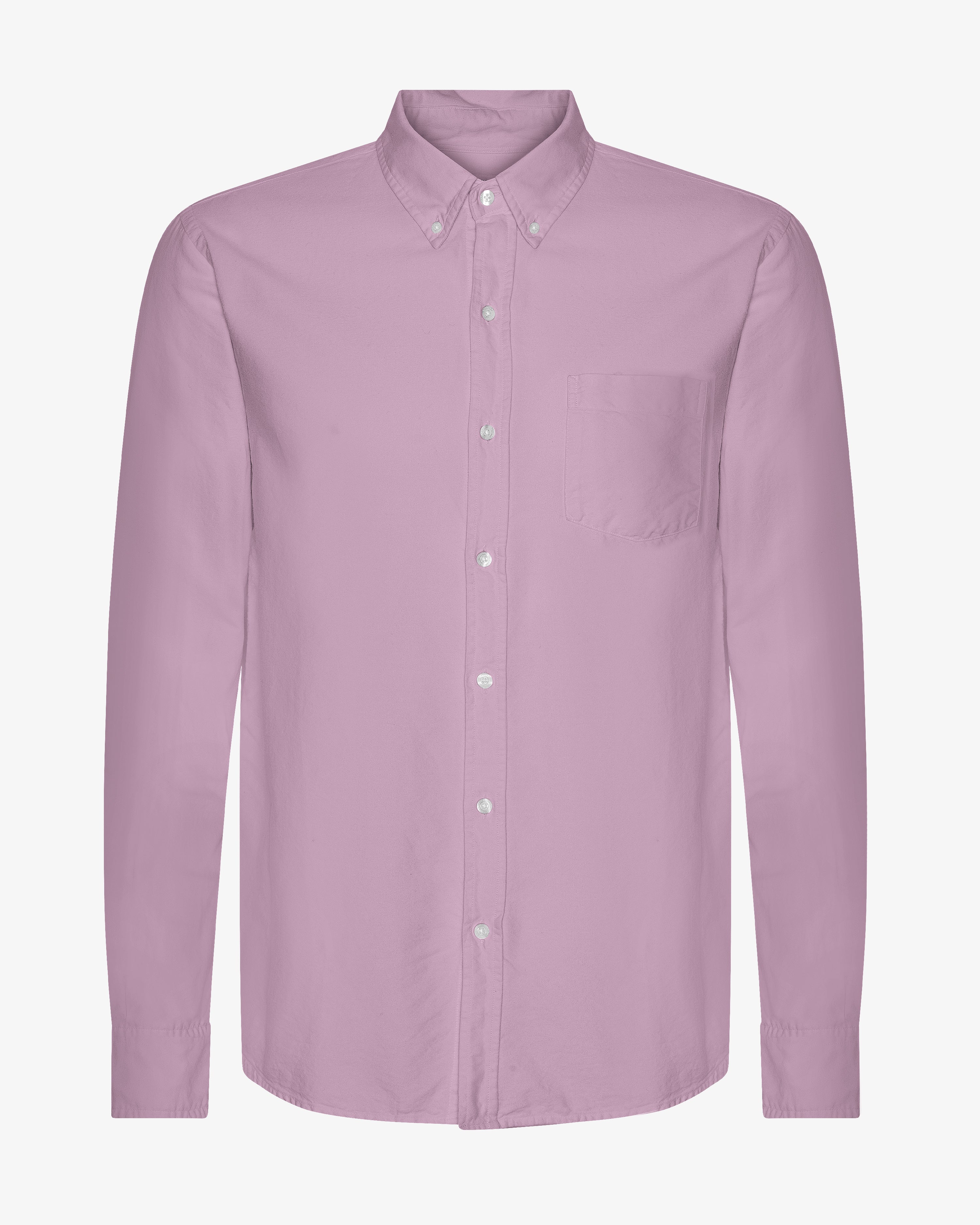 Organic Button Down Shirt - Pearly Purple