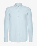 Organic Button Down Shirt - Polar Blue