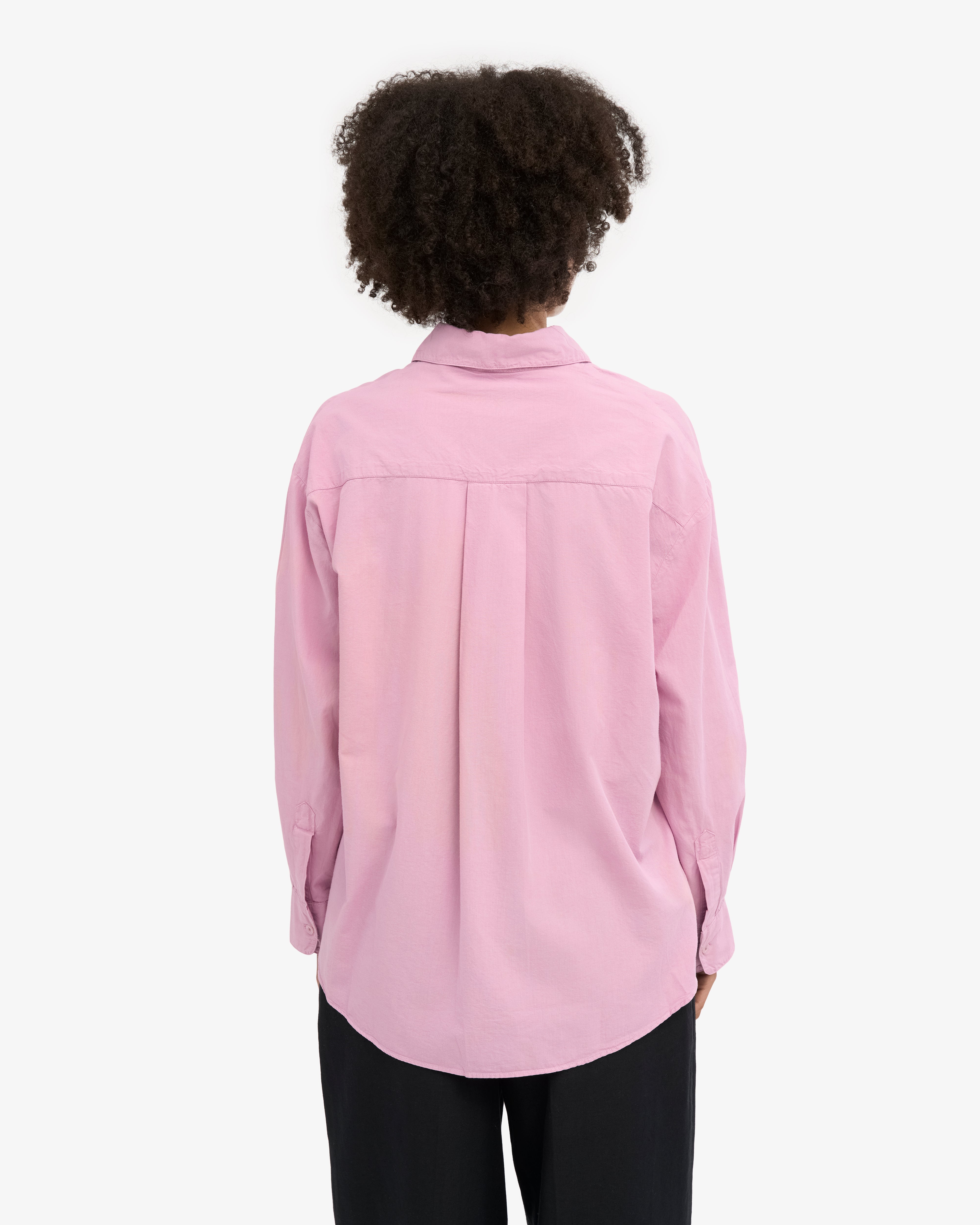 Organic Oversized Shirt - Cherry Blossom