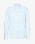 Organic Flannel Shirt - Polar Blue