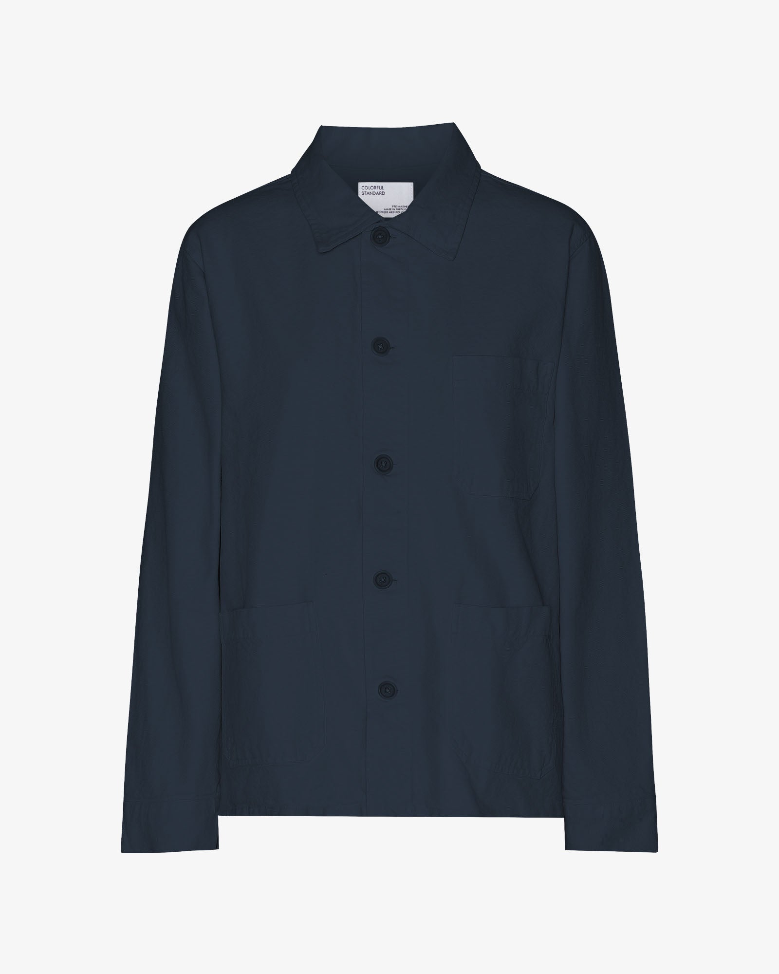 Organic Workwear Jacket - Navy Blue