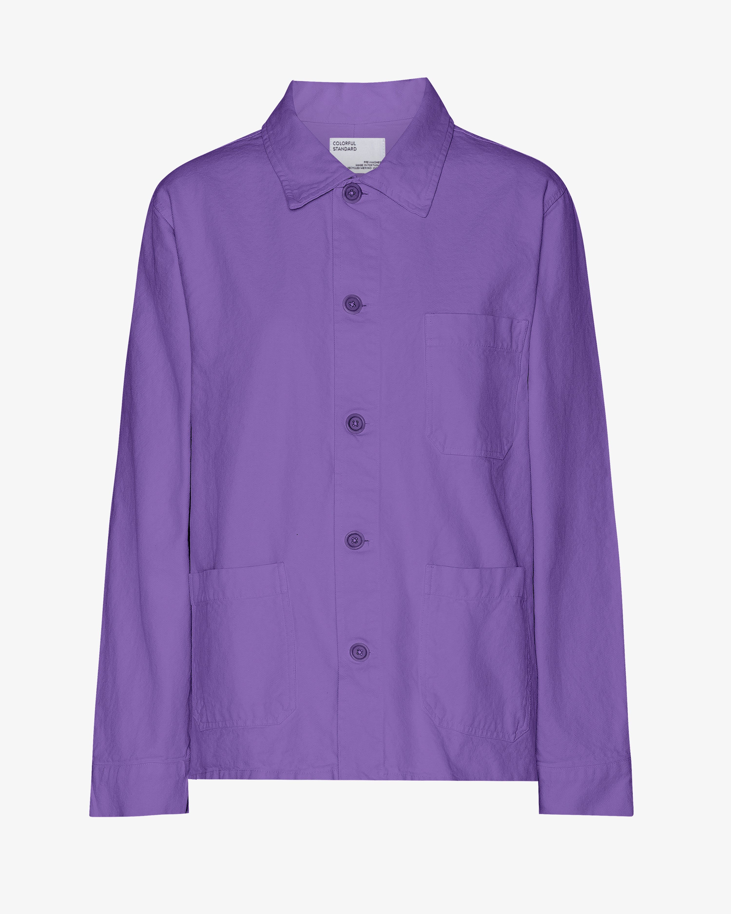 Organic Workwear Jacket - Ultra Violet