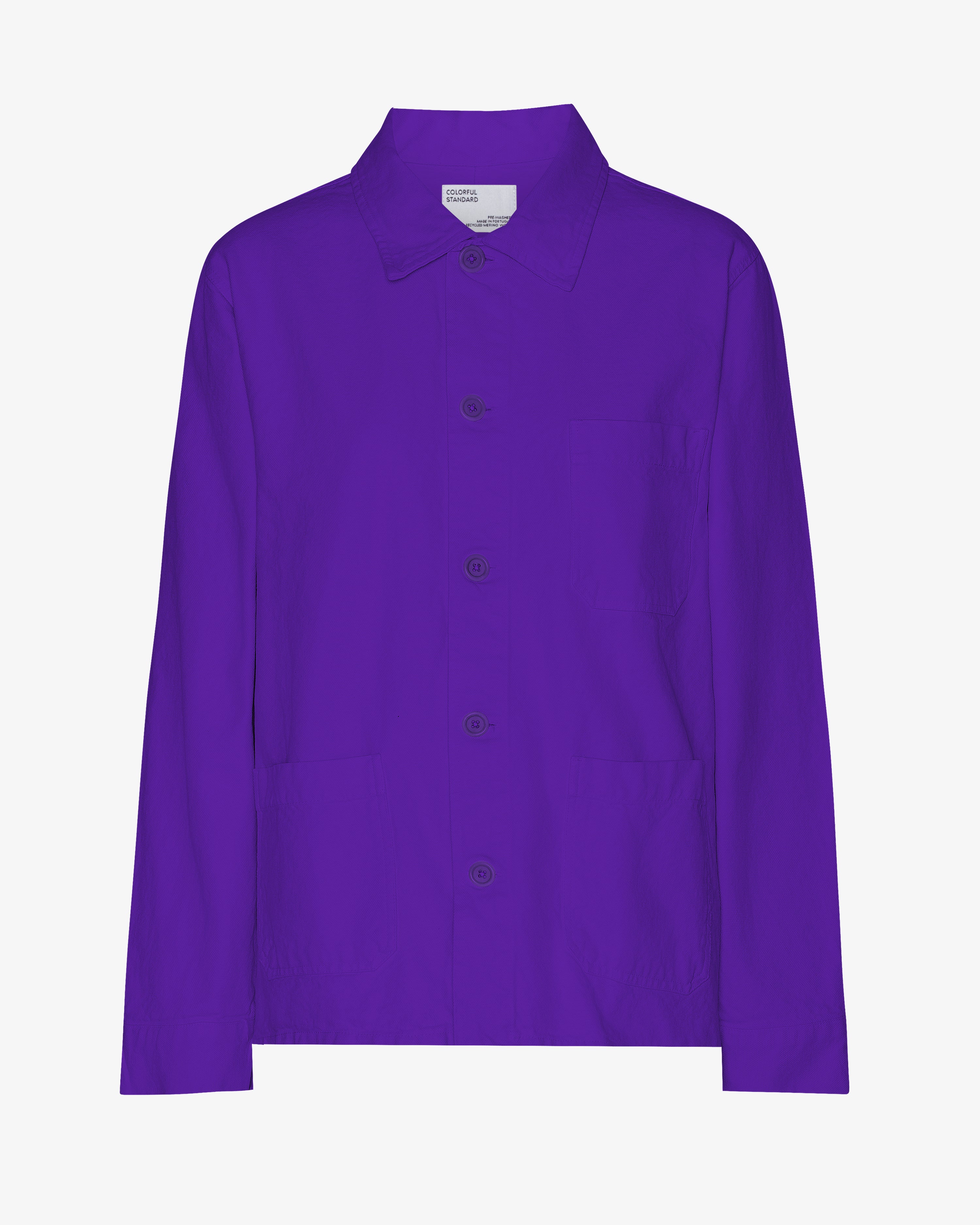 Organic Workwear Jacket - Ultra Violet