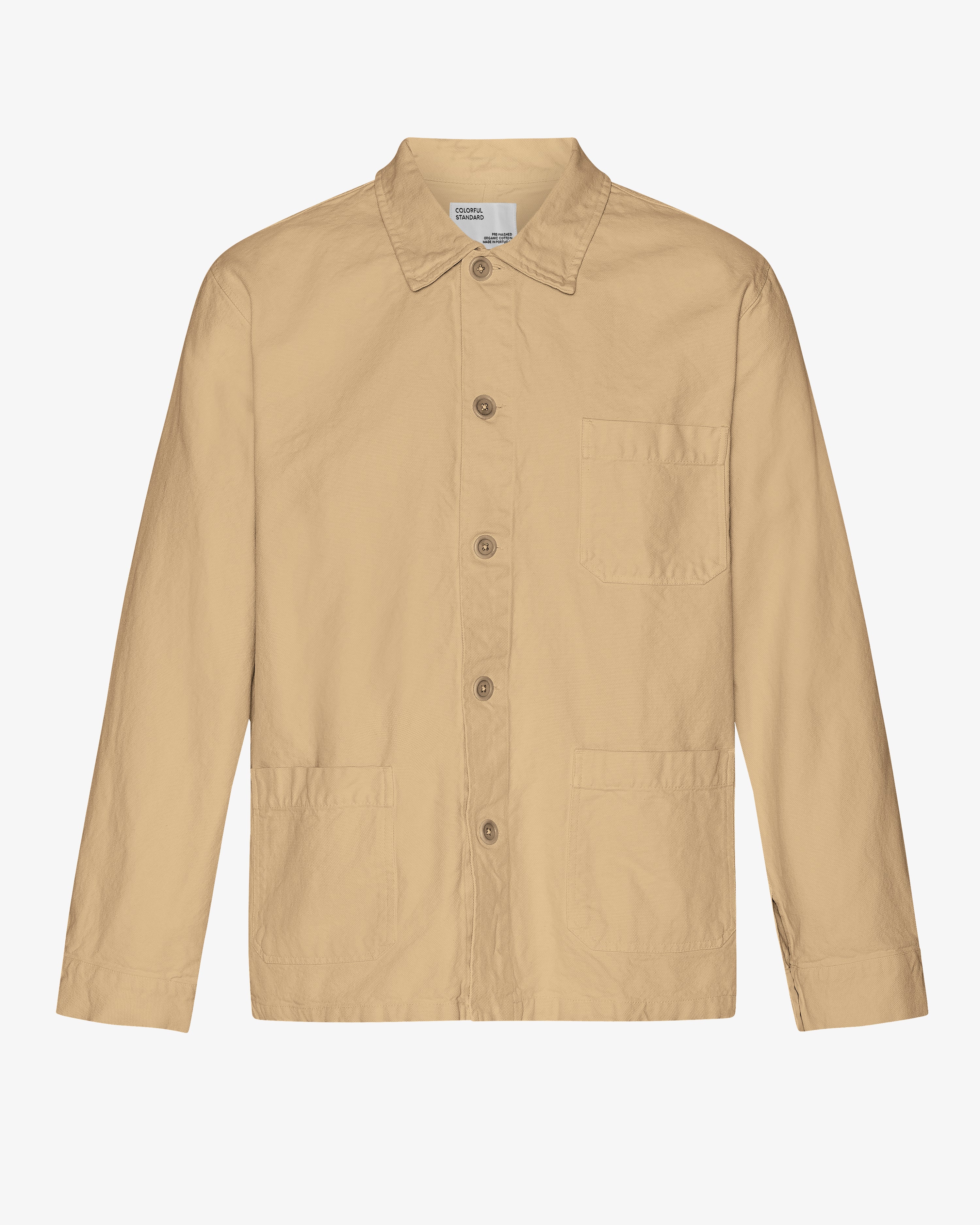Organic Workwear Jacket - Desert Khaki
