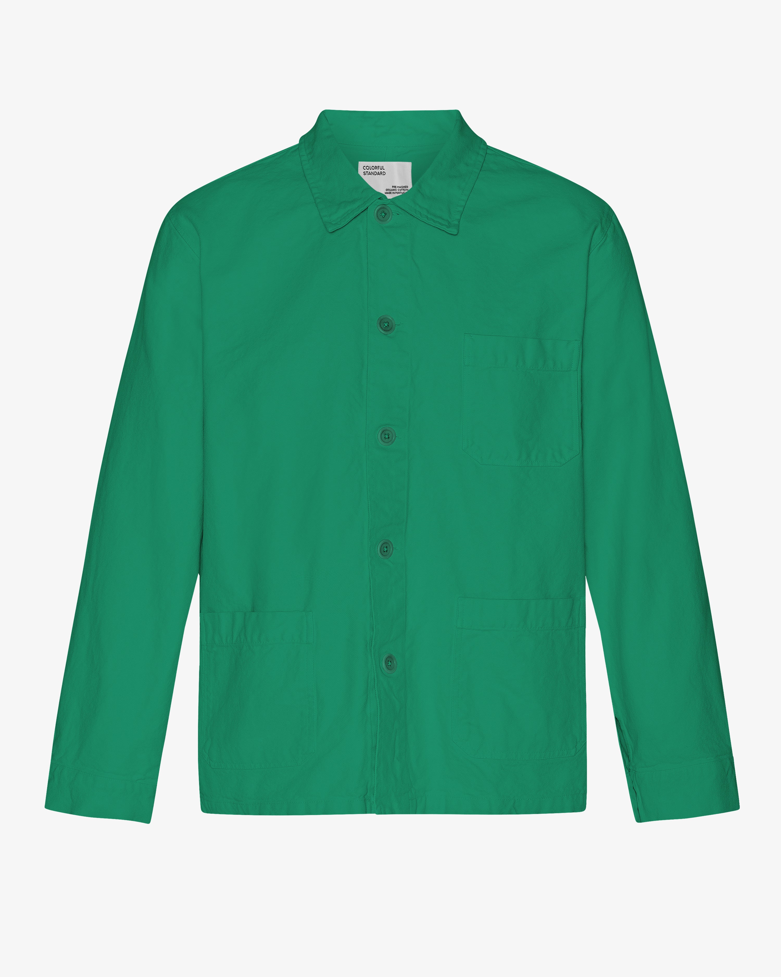 Organic Workwear Jacket - Kelly Green