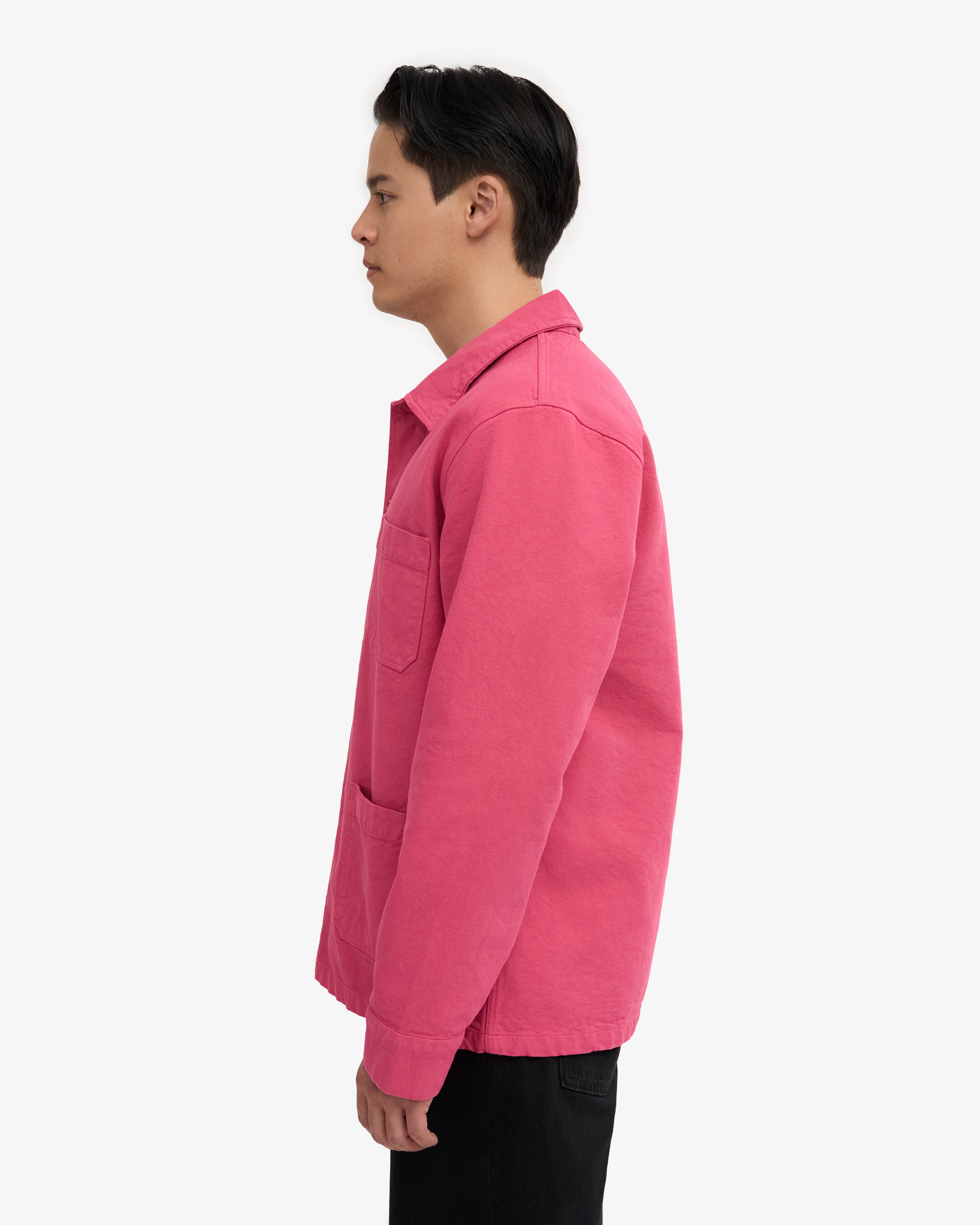 Organic Workwear Jacket - Bubblegum Pink