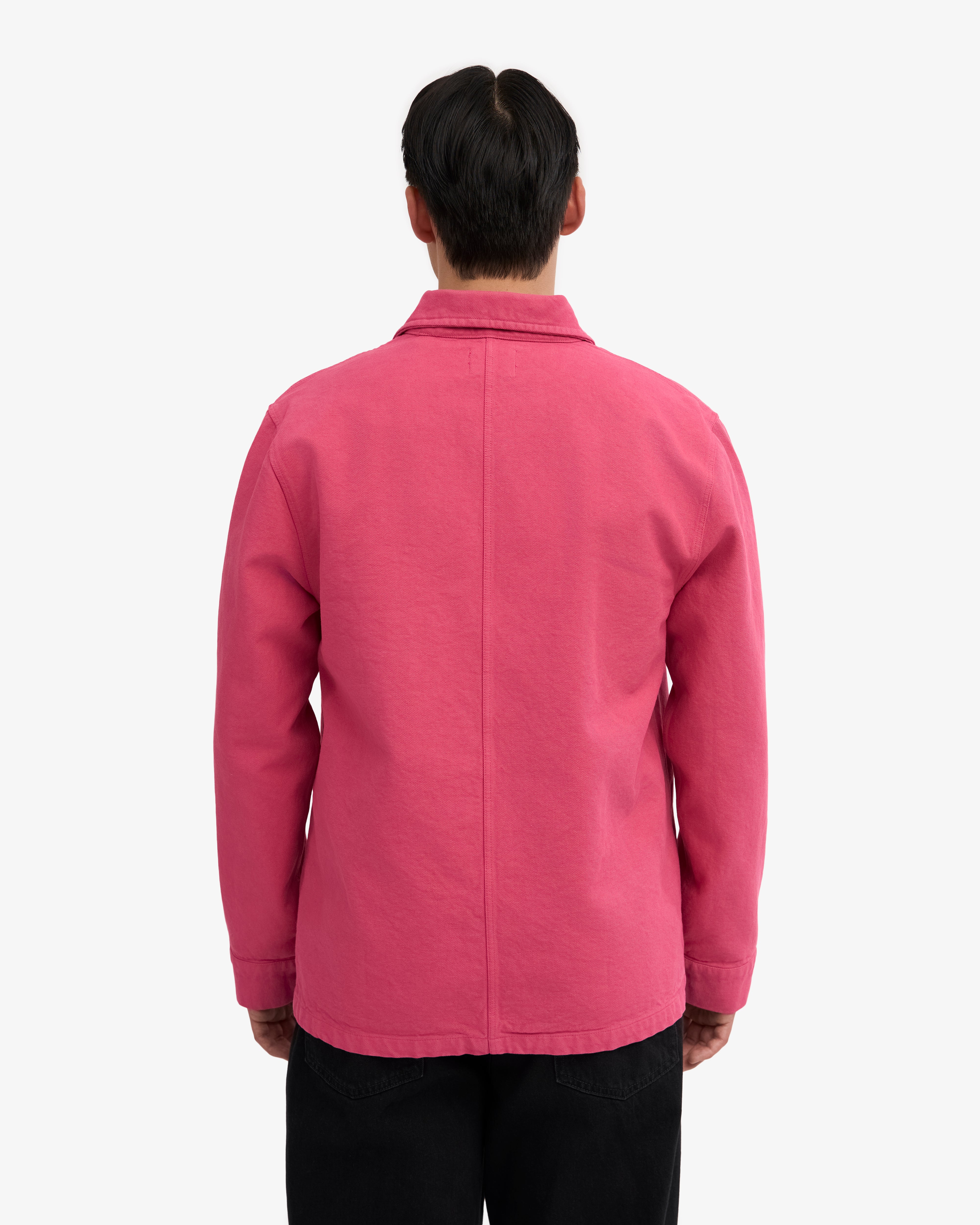 Organic Workwear Jacket - Bubblegum Pink