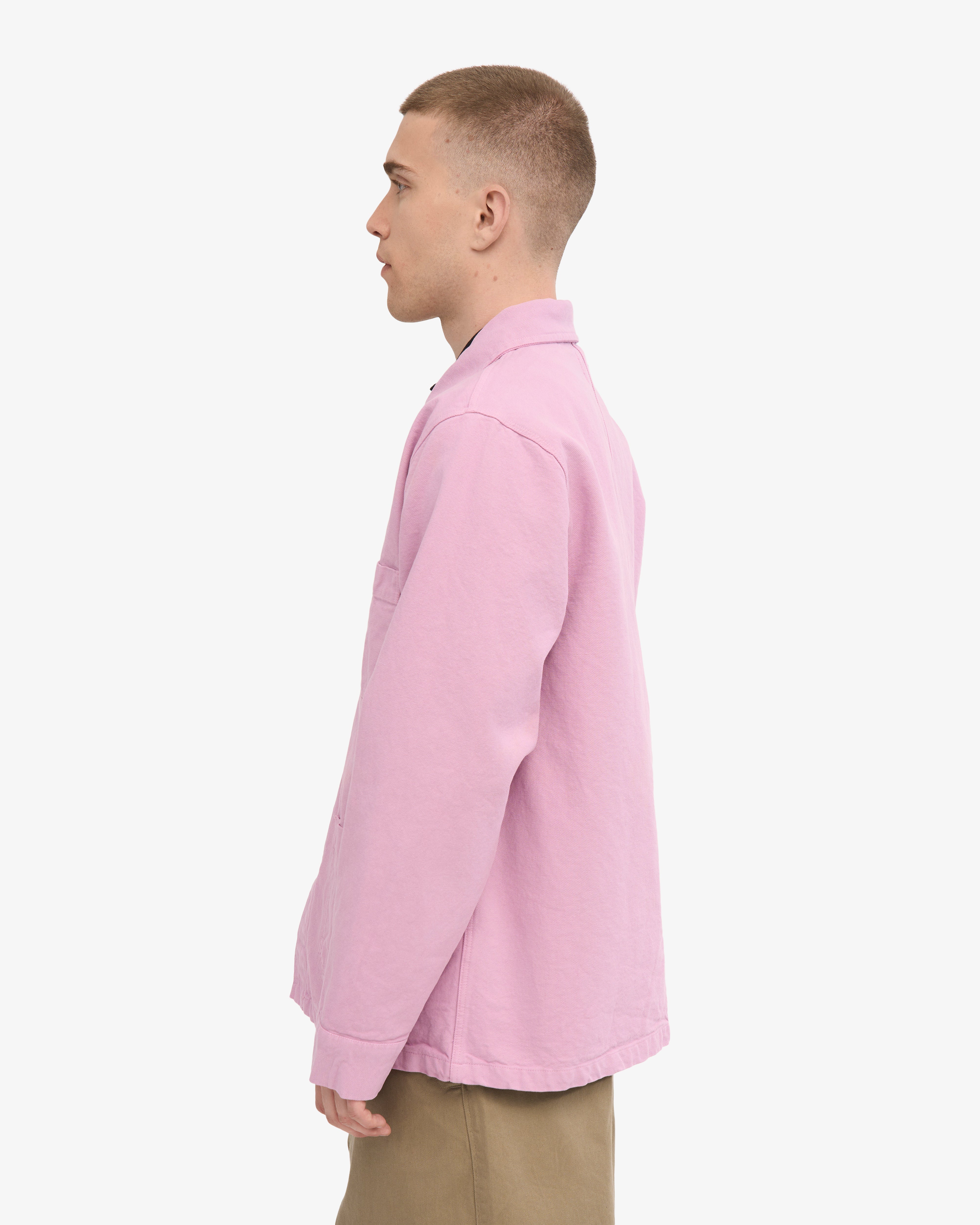Organic Workwear Jacket - Cherry Blossom
