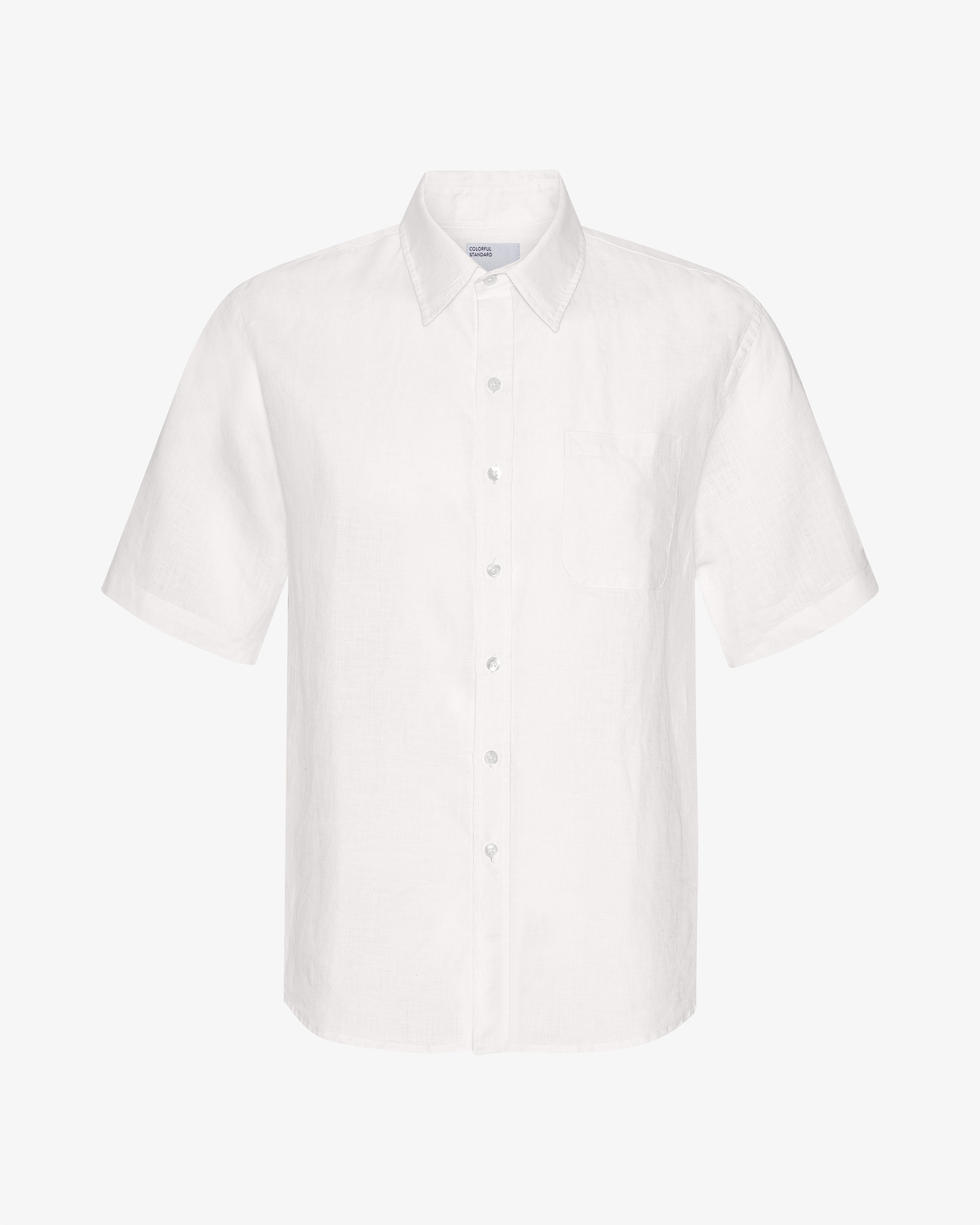 Linen SS Shirt - Optical White