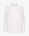 Linen Oversized Shirt - Optical White