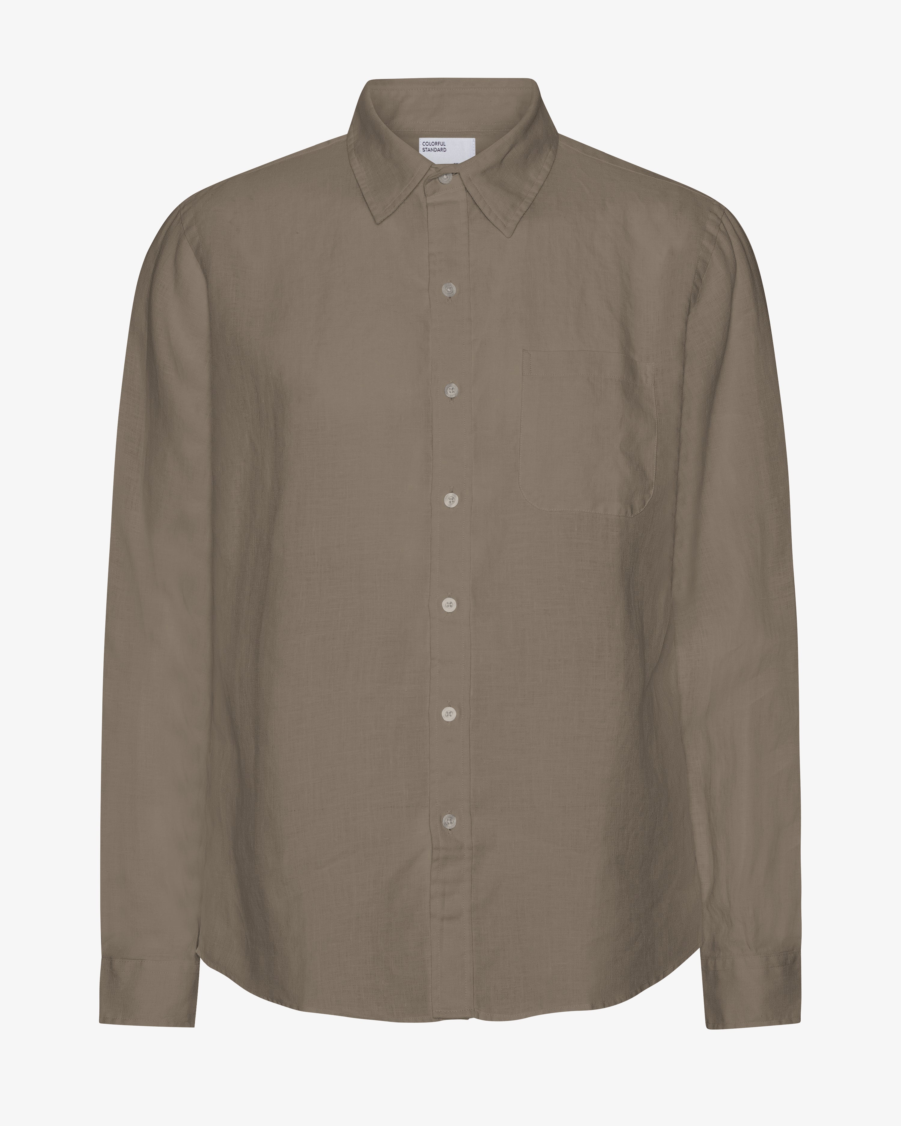 Linen Shirt - Dusty Olive