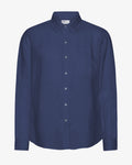 Linen Shirt - Petrol Blue