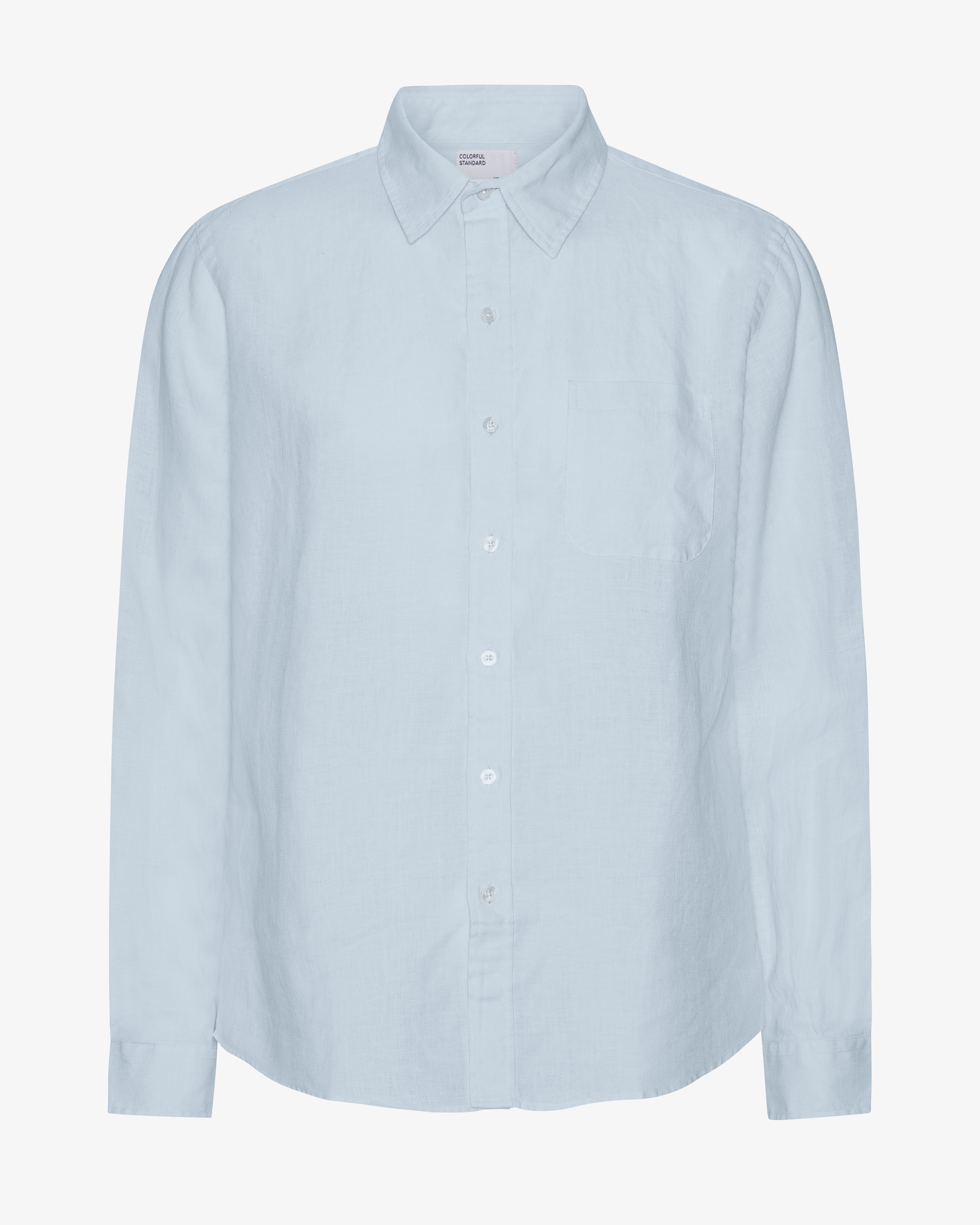 Linen Shirt - Polar Blue