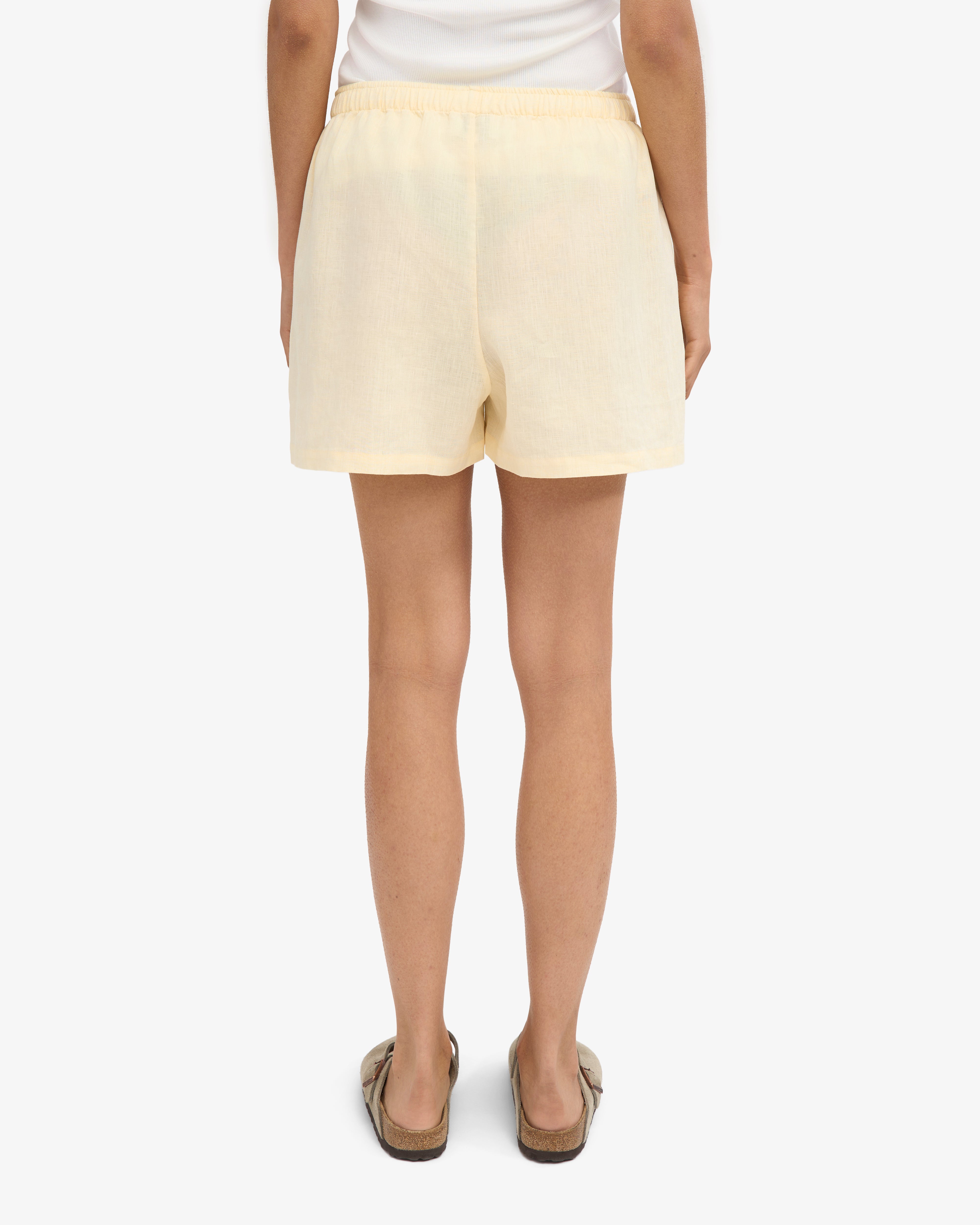 Linen Shorts - Bubblegum Pink
