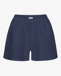 Linen Shorts - Marine Blue