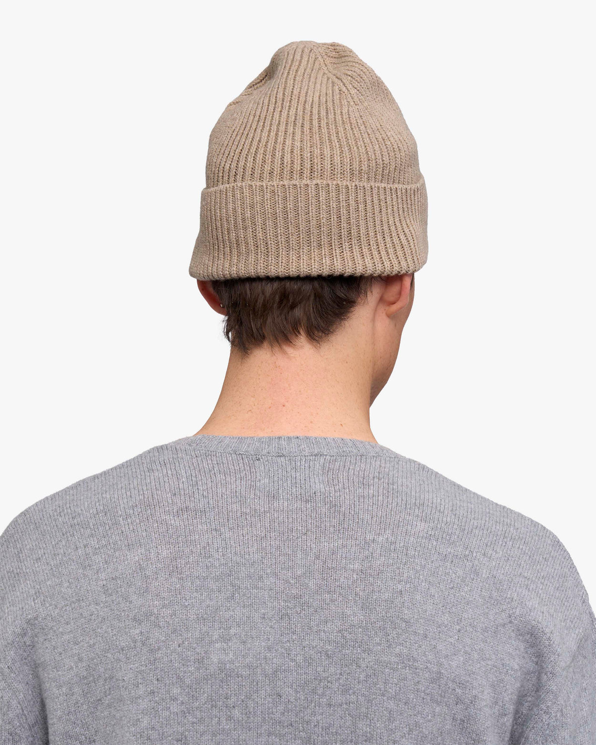 Cashmere Beanie - Bamboo Beige