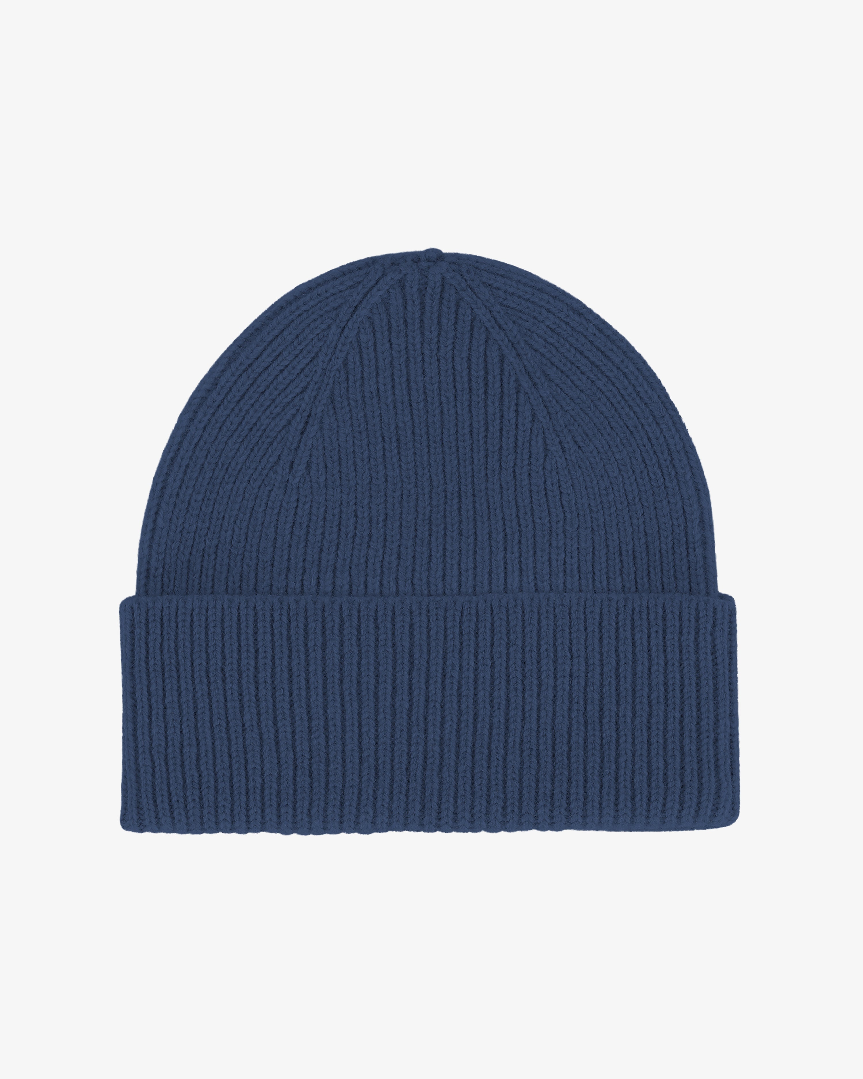 Merino Wool Beanie - Petrol Blue
