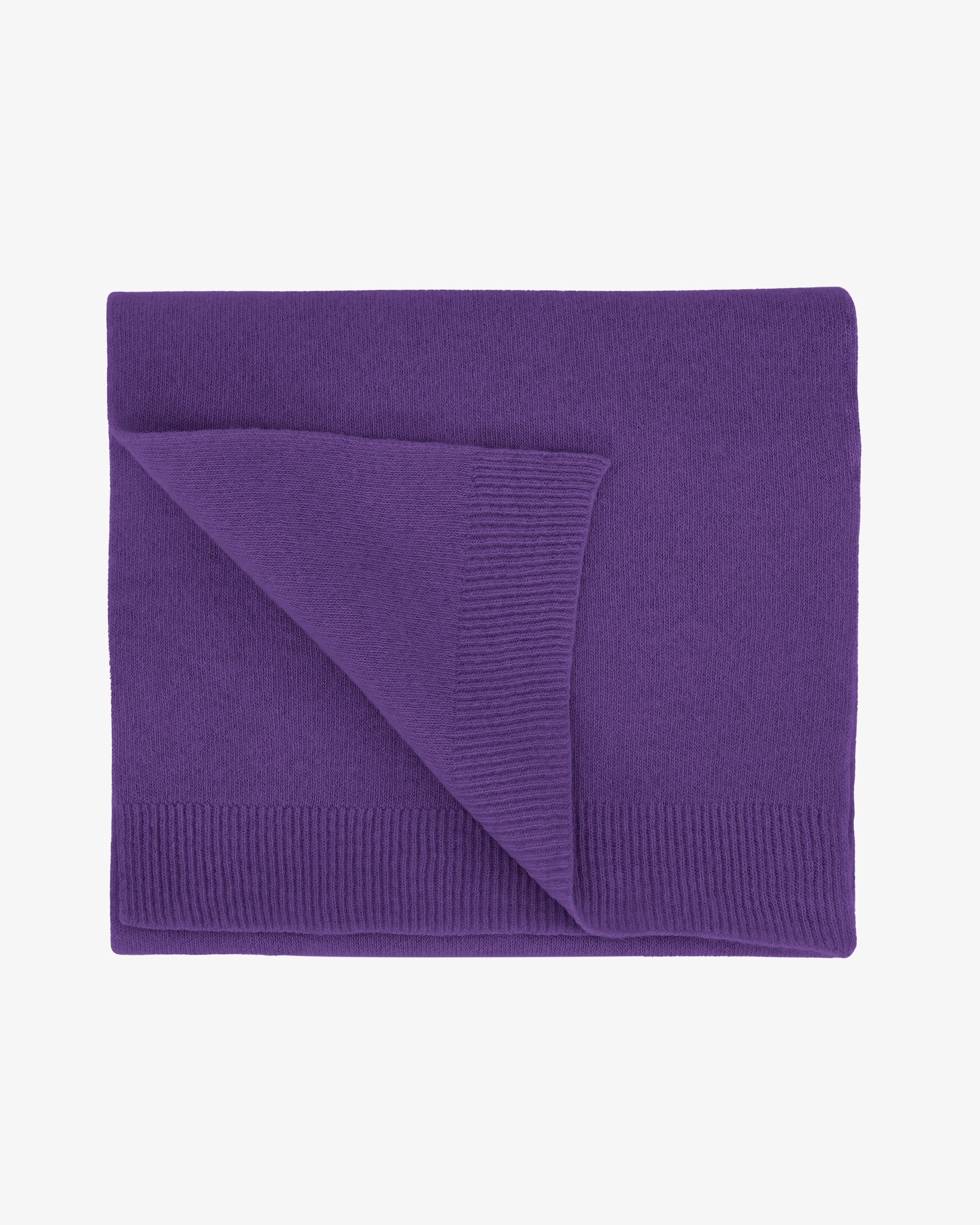 Merino Wool Scarf - Ultra Violet