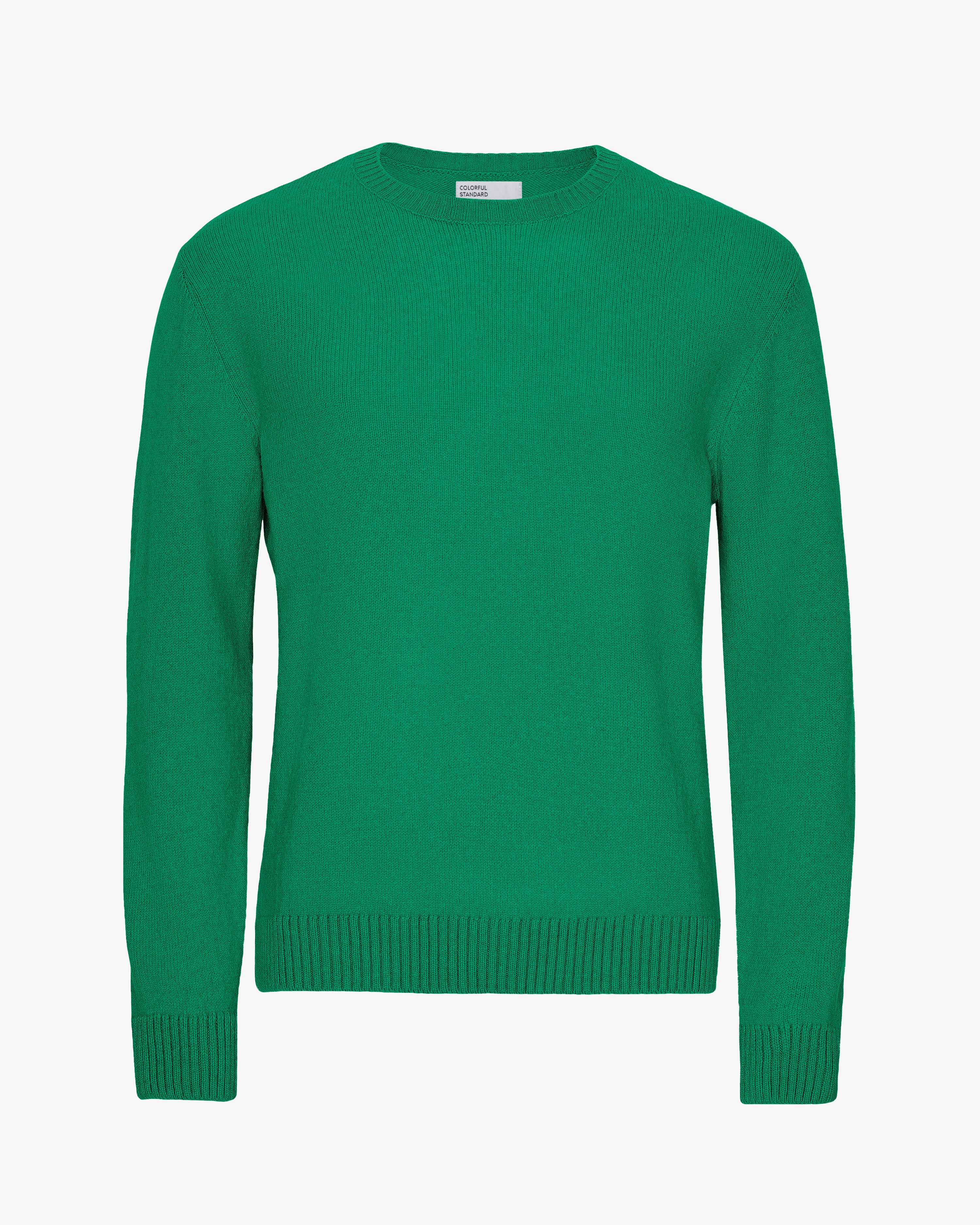Classic Merino Wool Crew - Kelly Green