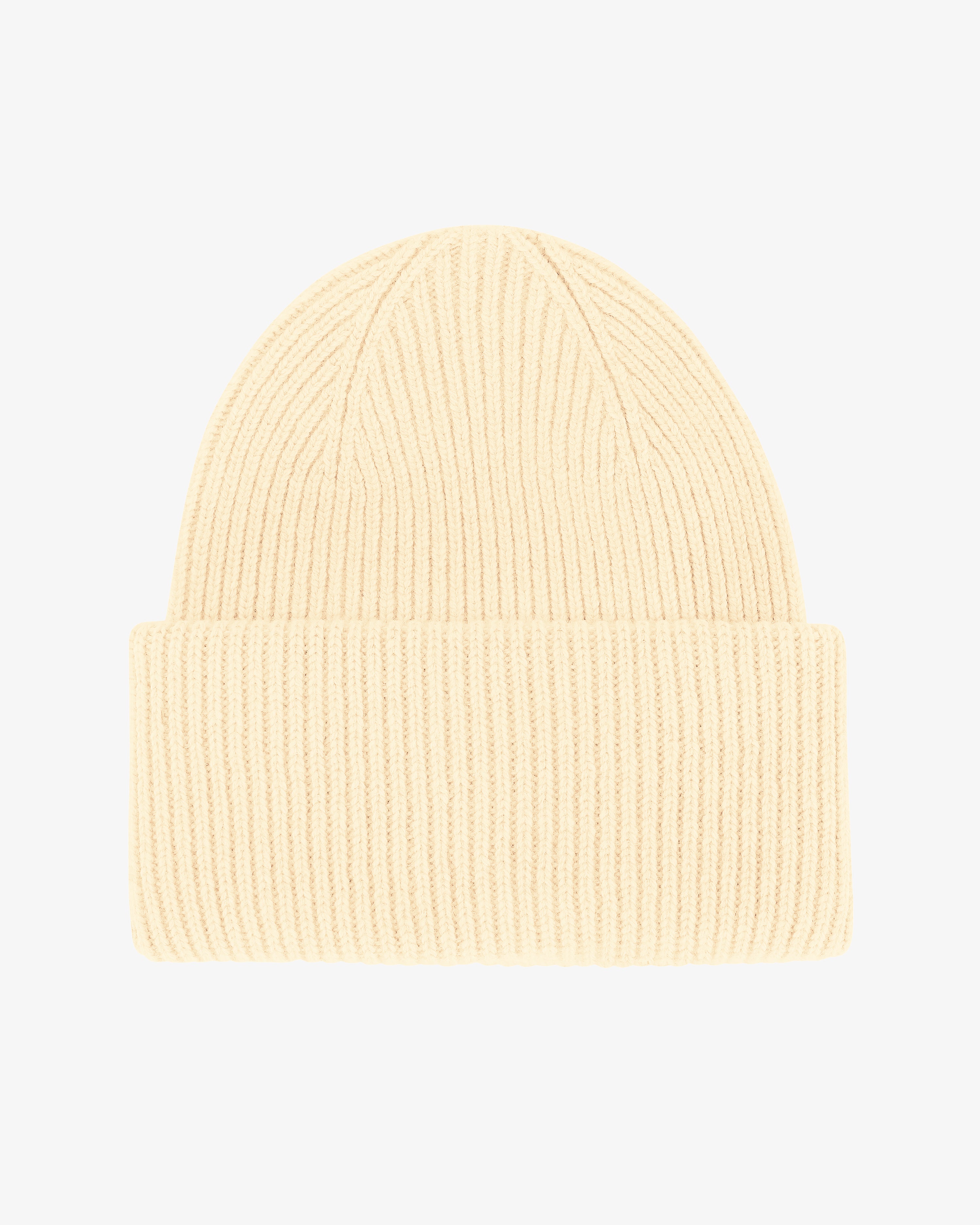 Merino Wool Hat - Soft Yellow