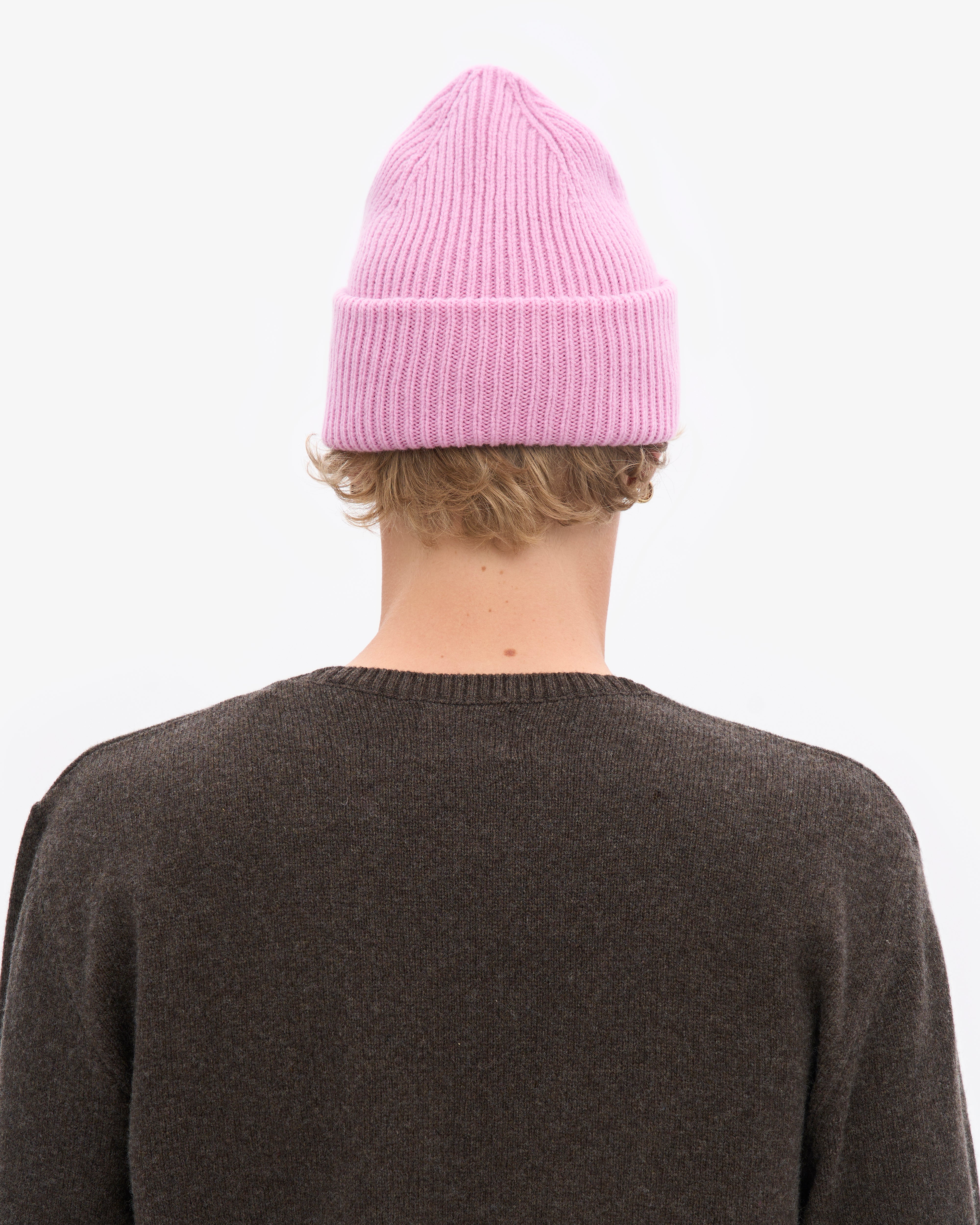 Merino Wool Hat - Cherry Blossom
