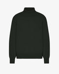 Merino Wool Turtleneck - Hunter Green