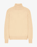 Merino Wool Turtleneck - Soft Yellow