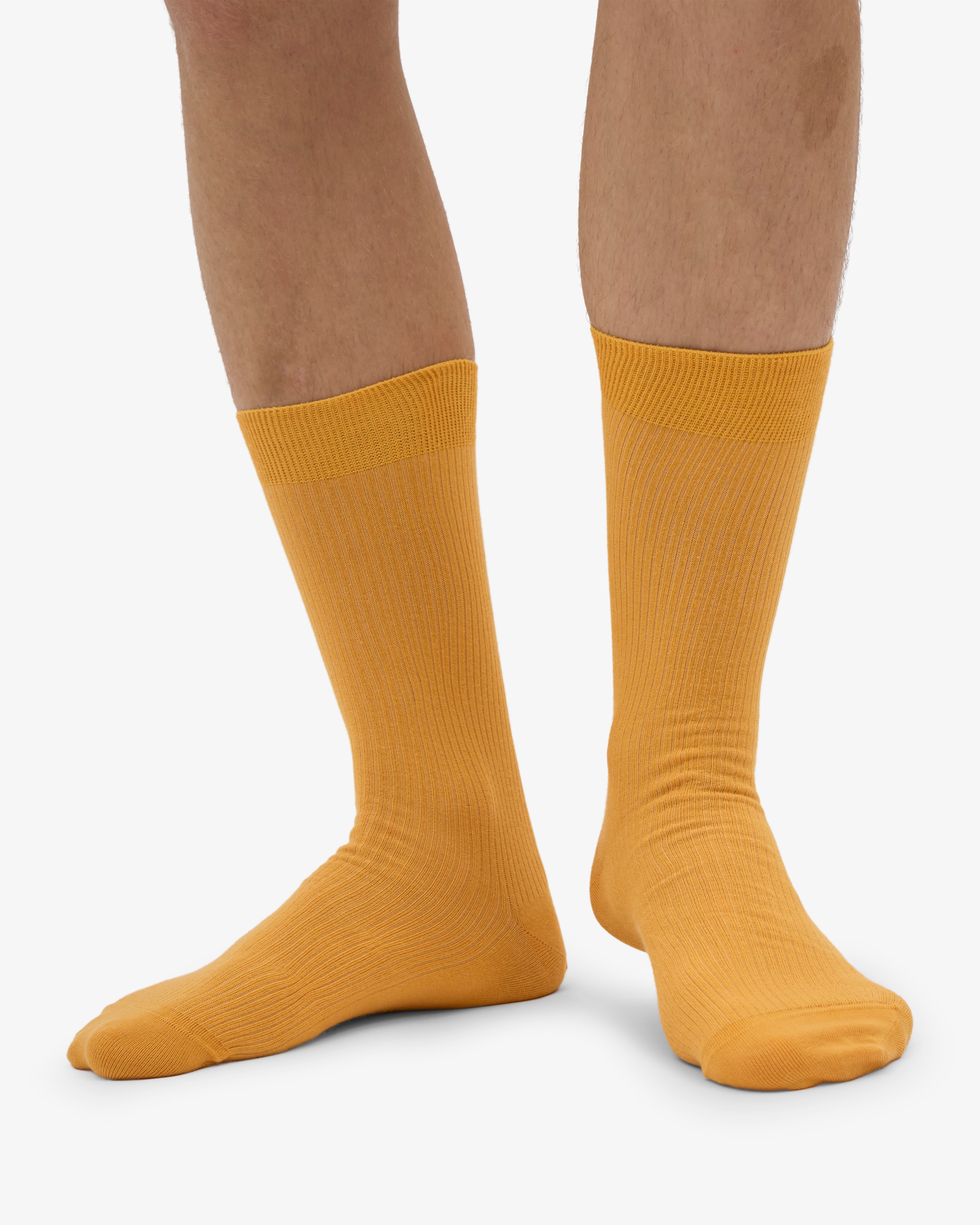 Classic Organic Sock - Burned Yellow