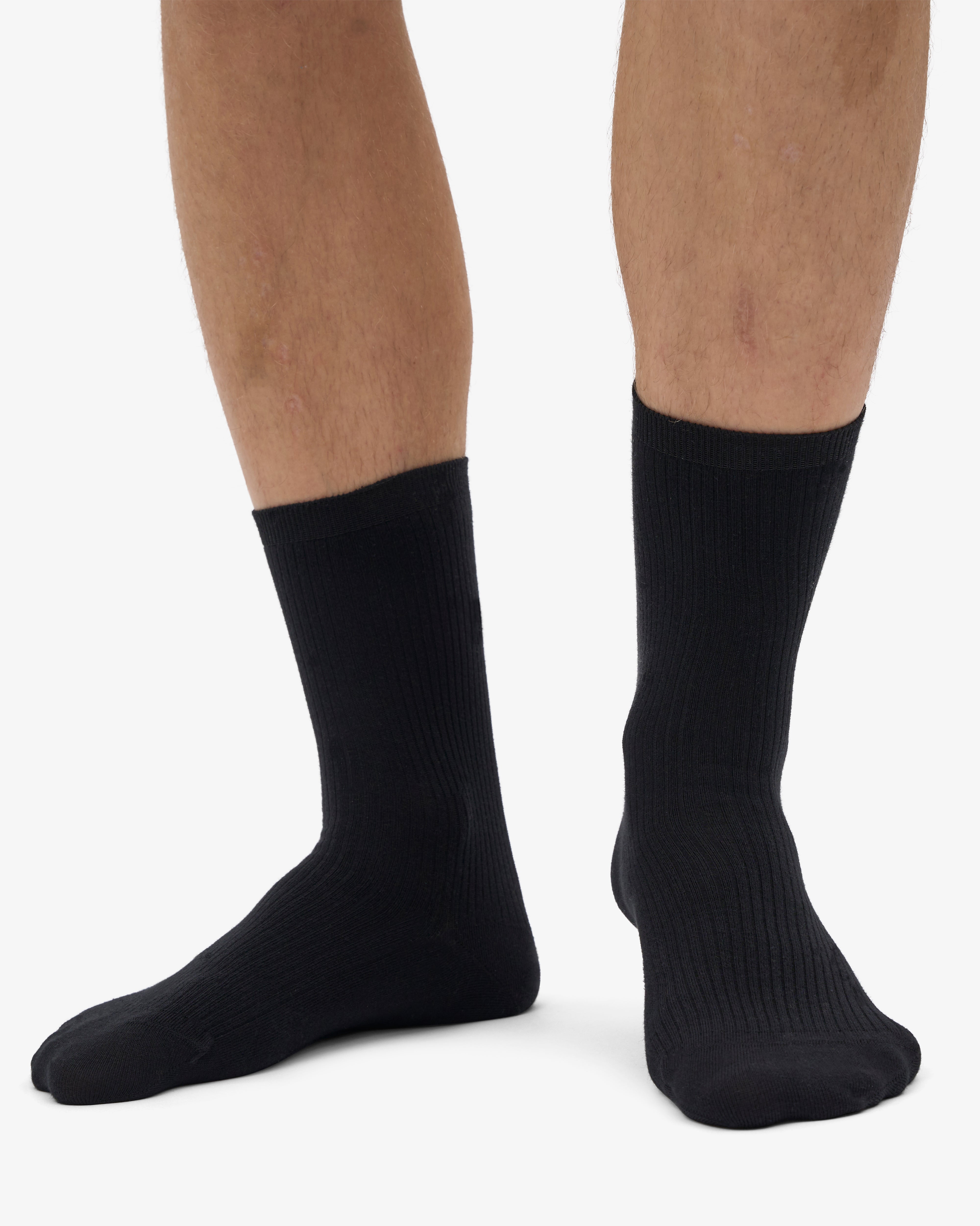 Classic Organic Sock - Deep Black