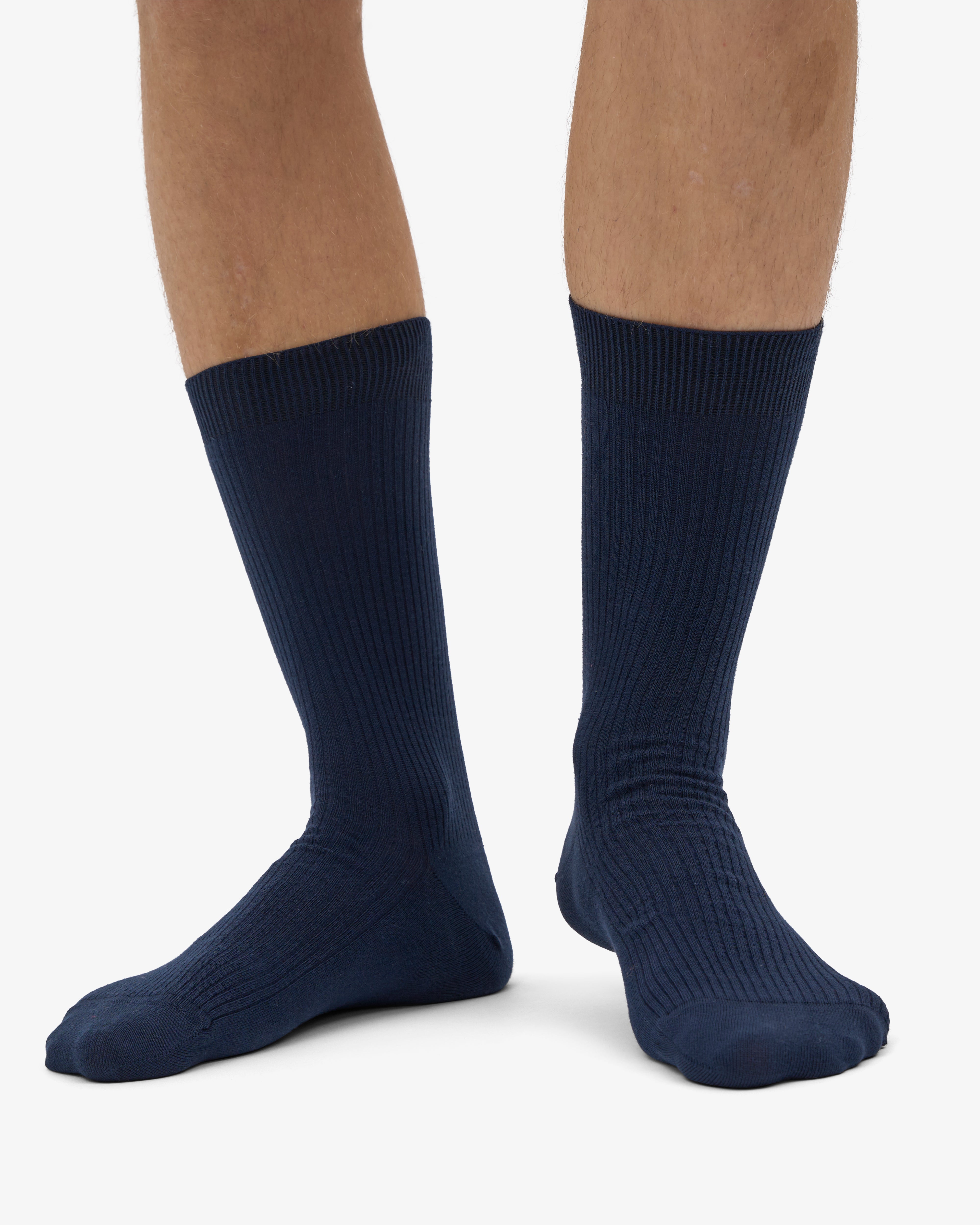 Classic Organic Sock - Navy Blue