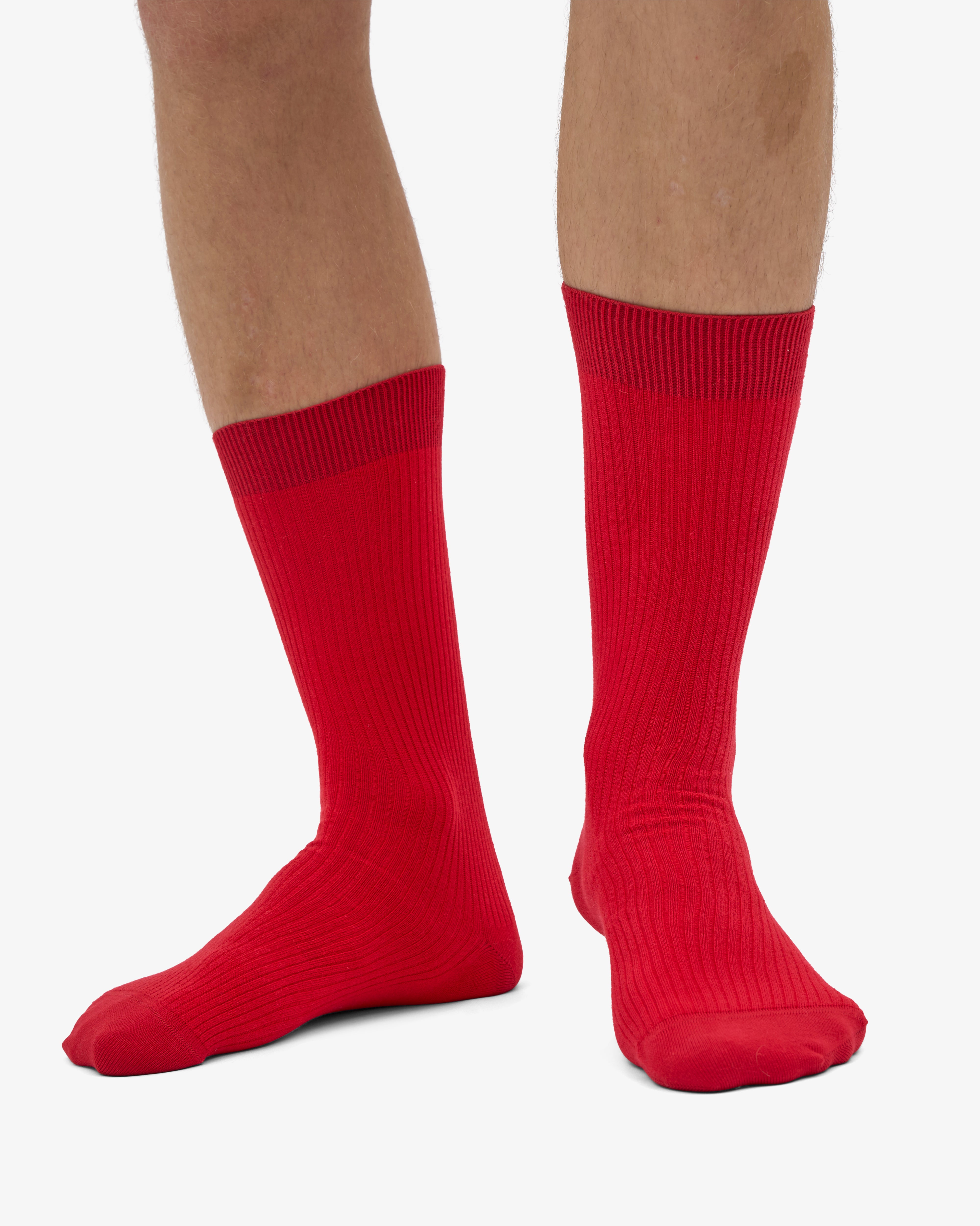 Classic Organic Sock - Scarlet Red